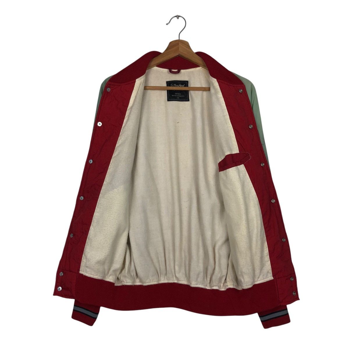 Japanese Brand 📌Vintage Varsity Bomber Jacket Troy Bros Issey Miyake Size US M / EU 48-50 / 2 - 14 Thumbnail