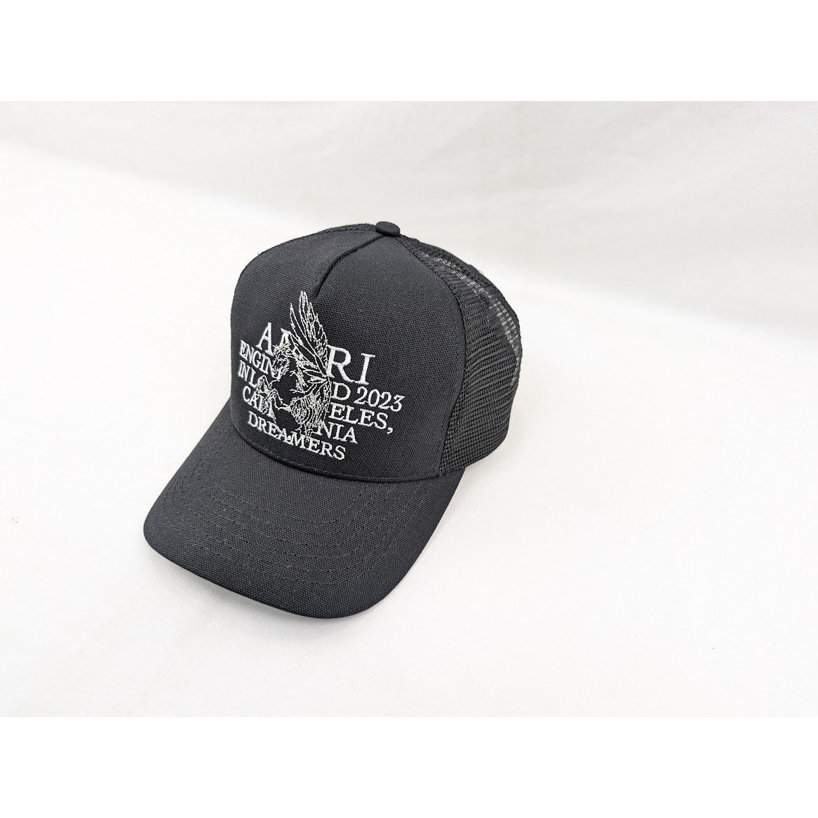 Amiri o1rshd1 Q:79+ / Pegasus Trucker Hat / Cap in Black Size ONE SIZE - 5 Thumbnail