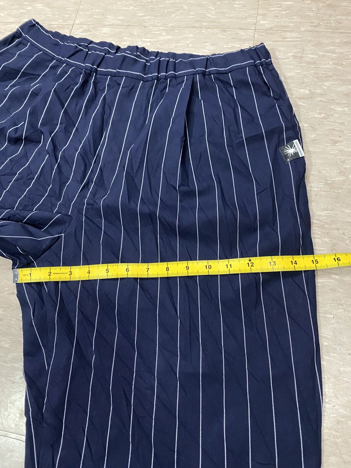 GU × Japanese Brand × Maison MIHARA YASUHIRO Miharayasuhiro X GU baggie stripe pants Size US 35 - 12 Thumbnail