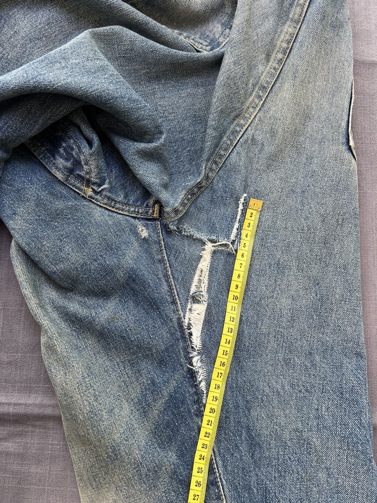Levi's Vintage Clothing 🔥HOT DROPS🔥 1954 LVC 501Z XX "E" selvedge denim Size US 36 / EU 52 - 13 Thumbnail