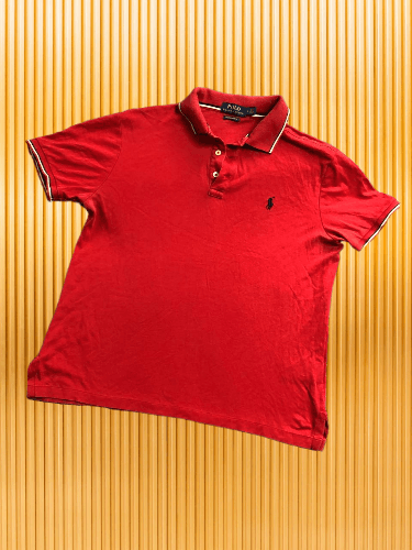 Polo Ralph Lauren × Vintage Polo Ralph Lauren Vintage Rugby Polo Shirt Size US M / EU 48-50 / 2 - 1 Thumbnail