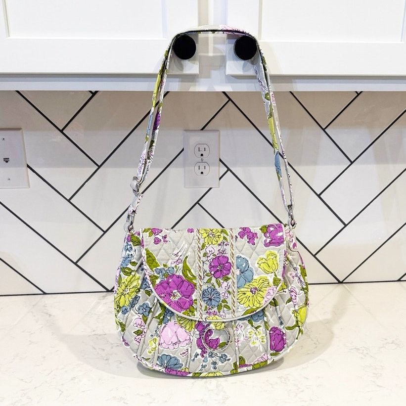 Vera Bradley Vera Bradley water color Floral Pattern Crossbody Purse Size ONE SIZE - 1 Thumbnail