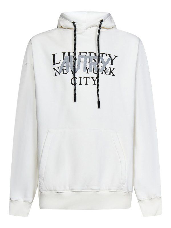 AUTRY o1y0526 Hoodie in White Size US S / EU 44-46 / 1 - 1 Thumbnail