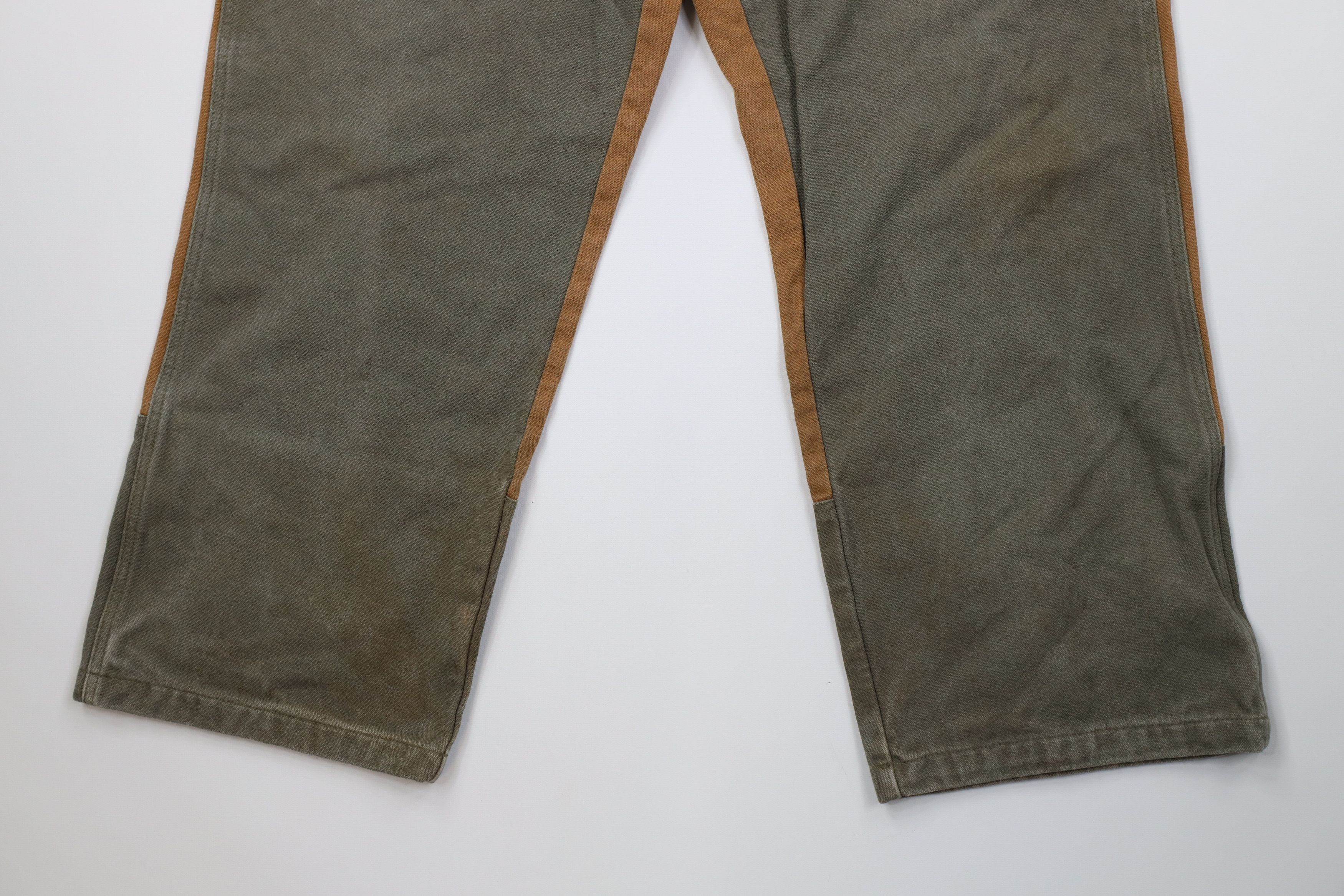 Vintage Vintage 90s Streetwear Wide Leg Canvas Field Brush Pants Size US 38 / EU 54 - 4 Thumbnail