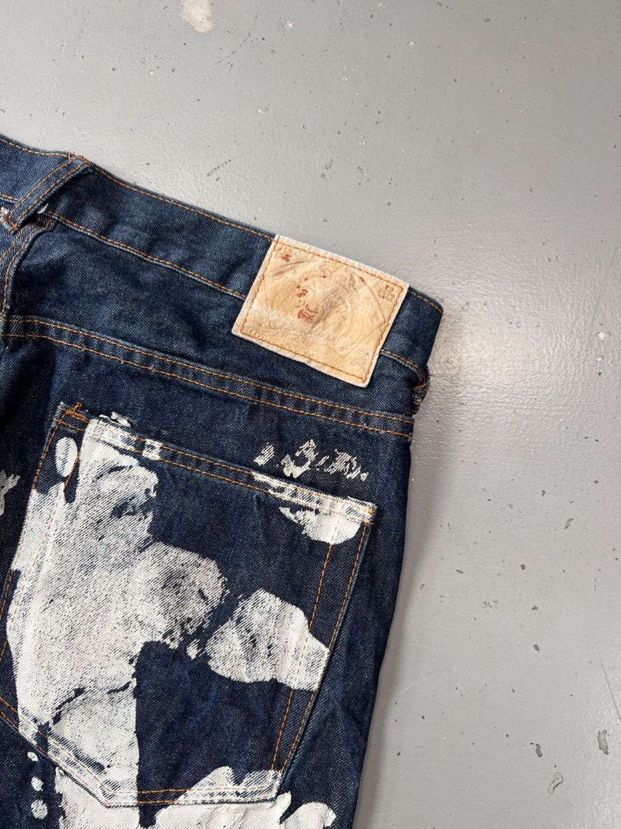 Japanese Brand × Vintage Vintage Evisu inspired Japanese printed denim Size US 36 / EU 52 - 9 Thumbnail