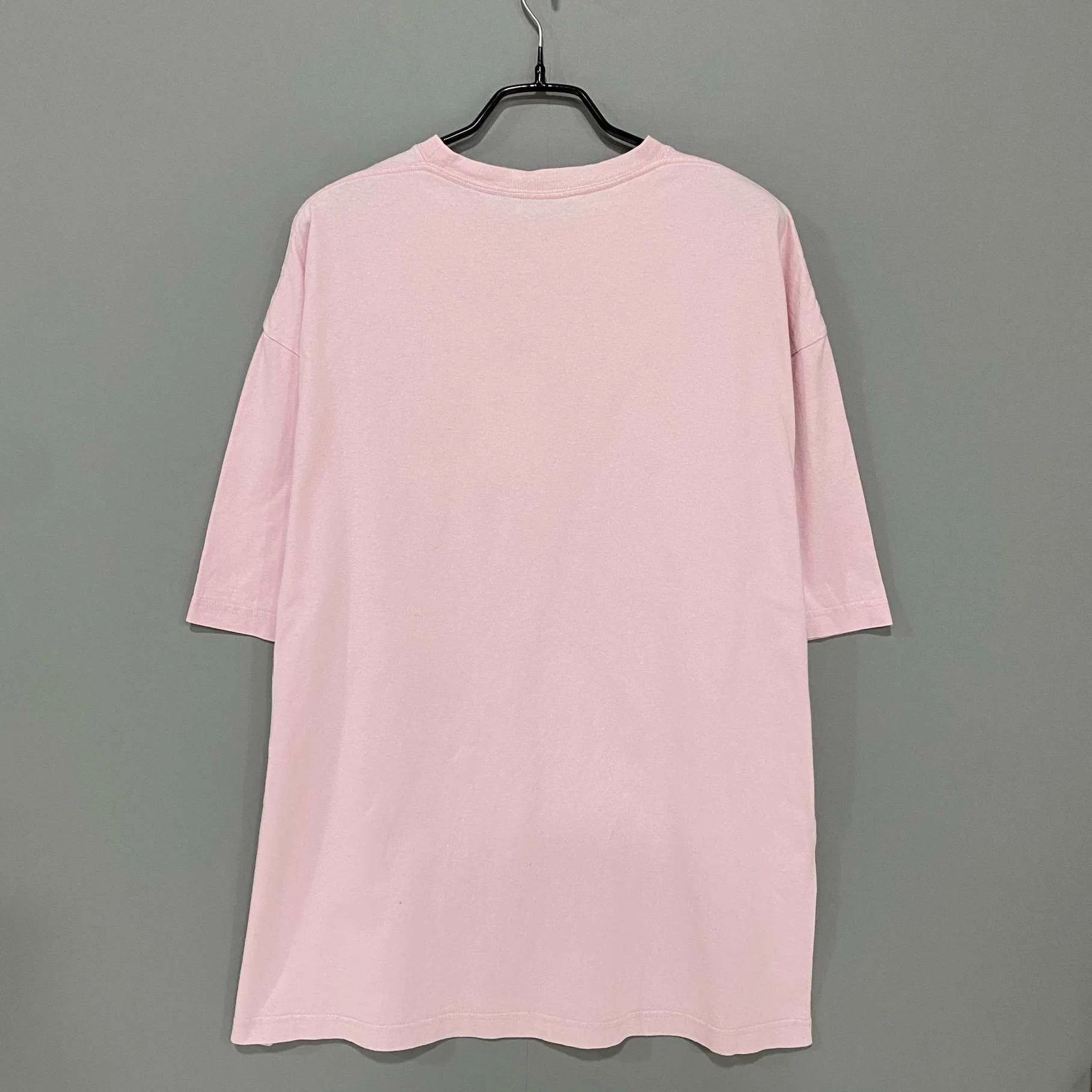 Balenciaga Balenciaga Pink Small Logo Short Sleeve XS Size US XS / EU 42 / 0 - 3 Thumbnail
