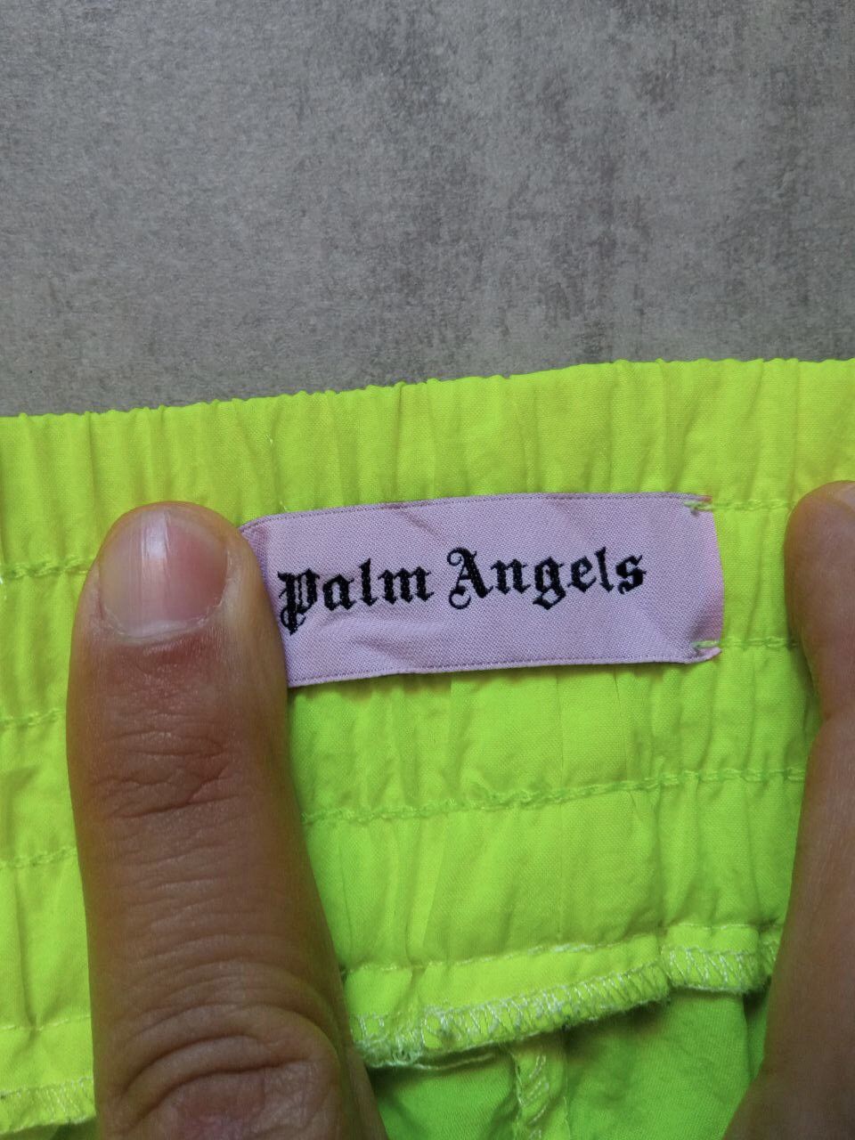 Palm Angels Palm Angels Side Striped Neon Polyamide Logo Track Pants Size US 30 / EU 46 - 5 Thumbnail