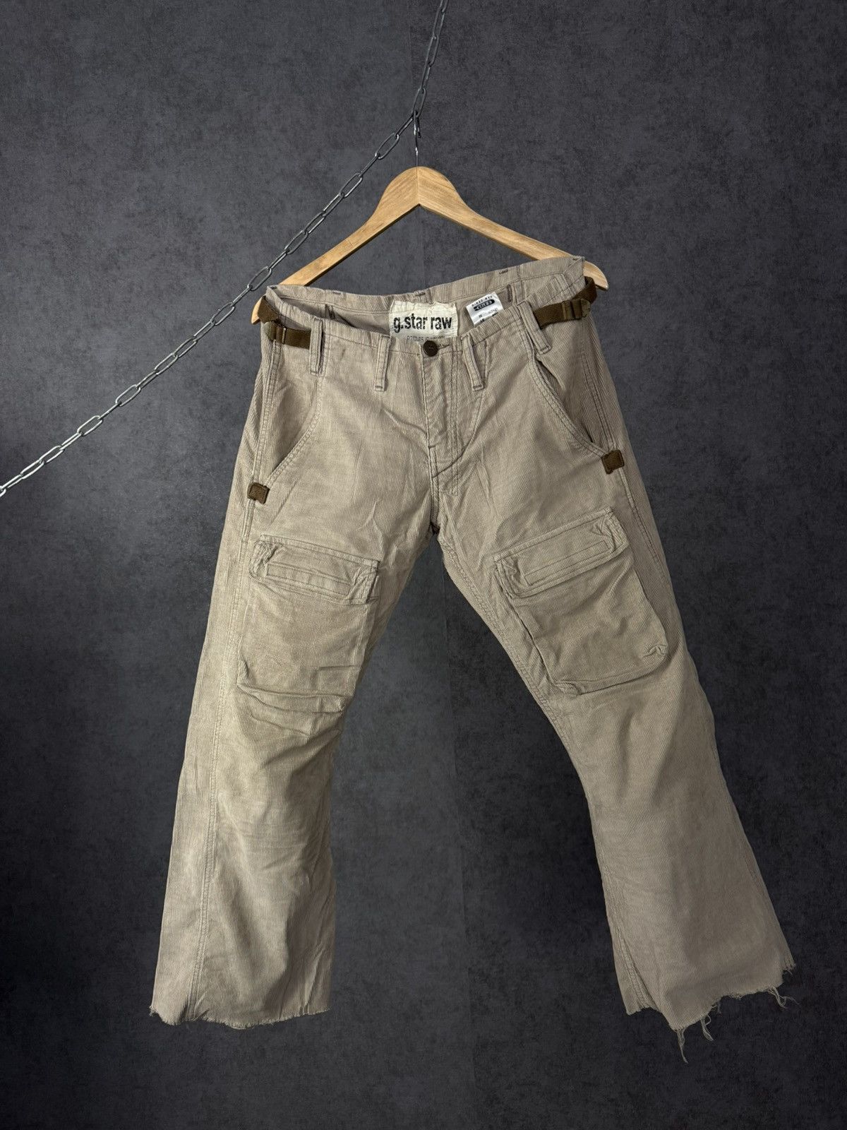 G-Star G Star Raw vintage cargo velvet pants Size US 31 - 1 Thumbnail