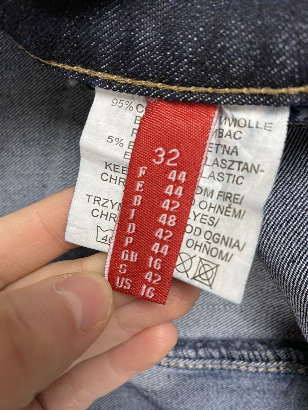 Vintage Vintage Y2K 00s style low rise faded jeans streetwear Size 34" / US 12 / IT 48 - 7 Thumbnail
