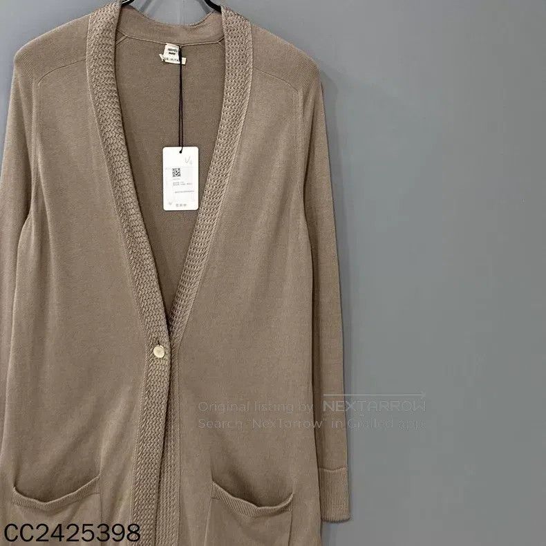 Hermes Hermes Oatmeal knit cardigan Size XS / US 0-2 / IT 36-38 - 2 Thumbnail