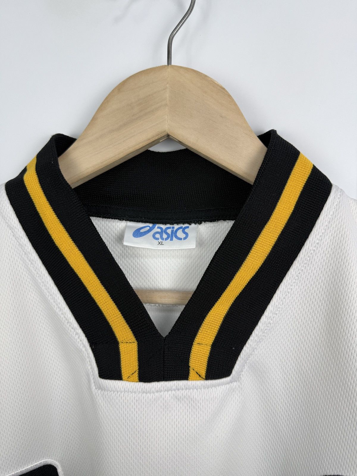 Asics 🏴󠁧󠁢󠁥󠁮󠁧󠁿 Vintage 1997 Asics Castleford Tigers RLFC Rugby Jersey Size US XL / EU 56 / 4 - 6 Thumbnail
