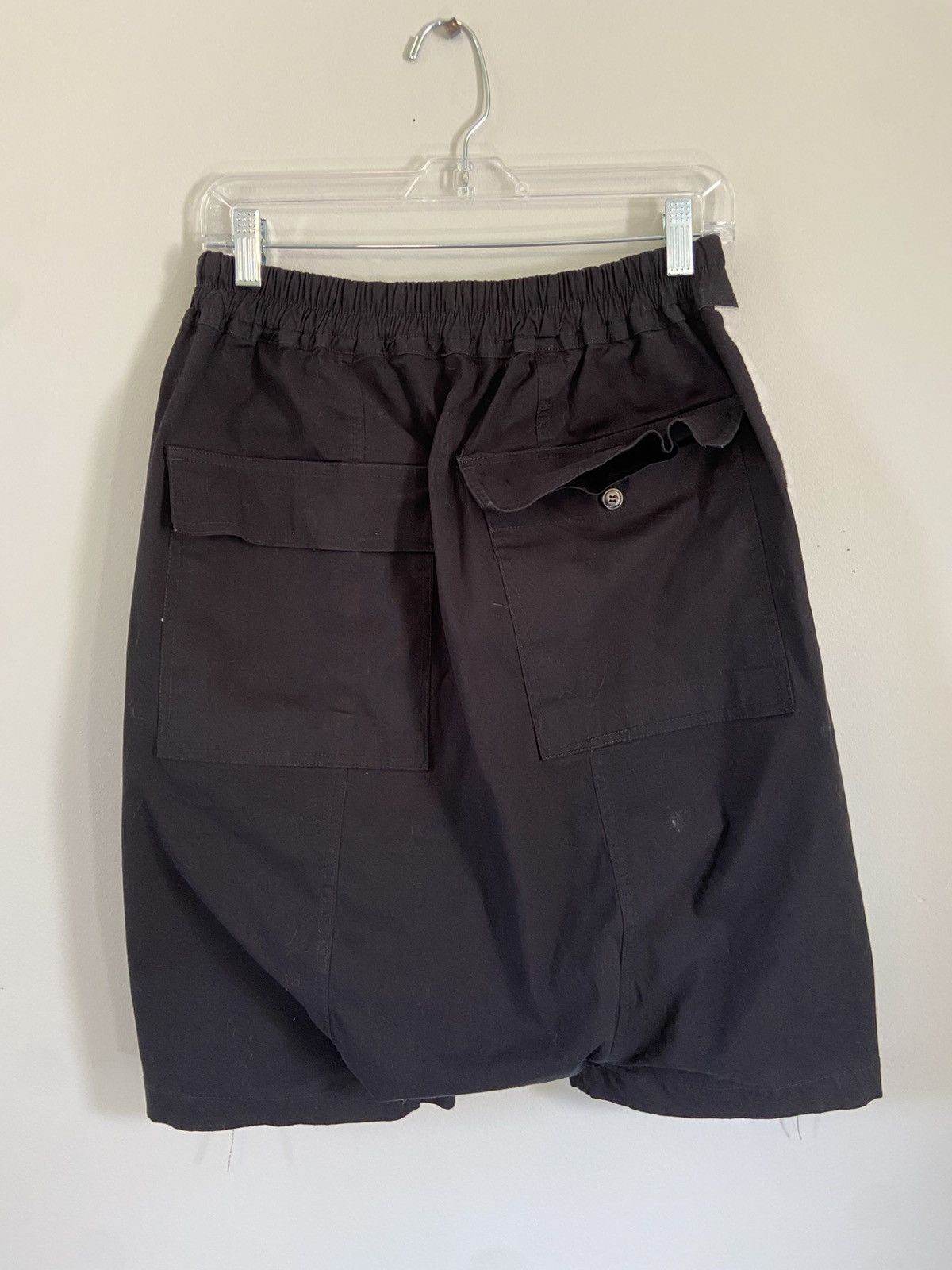 Rick Owens Rick owens Babel SS19 waxed patchwork shorts Size US 29 - 4 Thumbnail