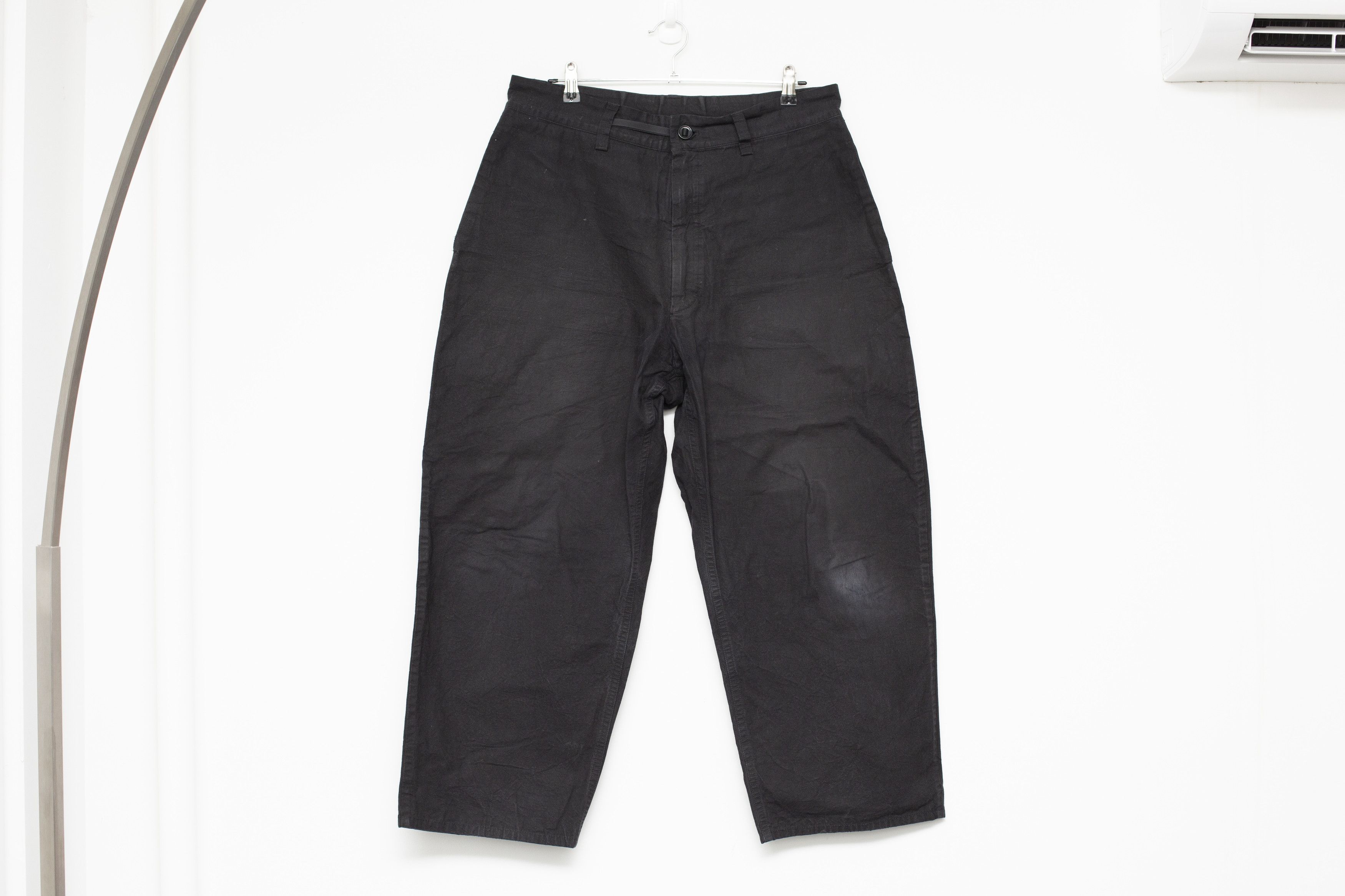 MAN-TLE R0P4 "Wide Pants" Black Wax Size US 34 / EU 50 - 1 Thumbnail