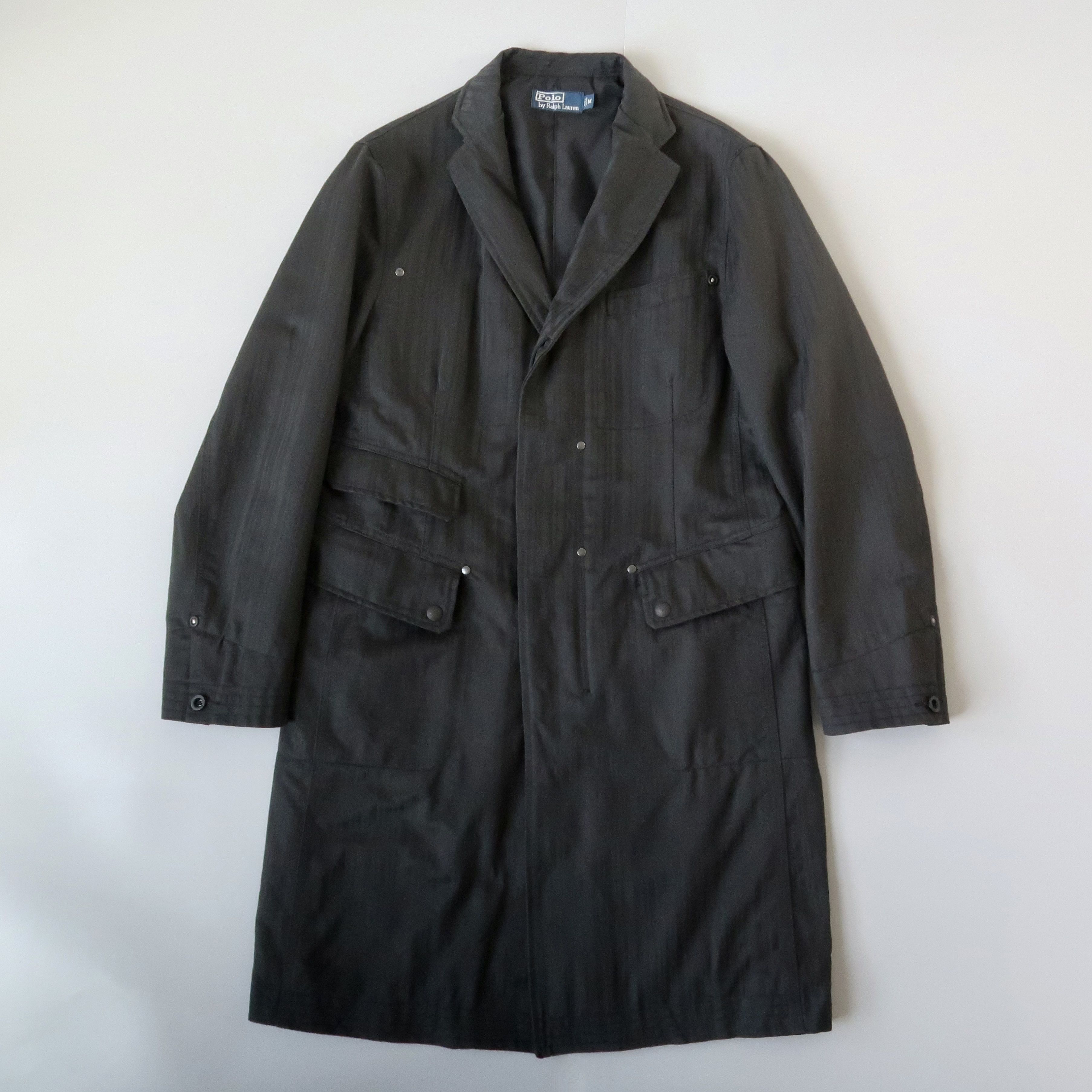 Vintage Ralph Lauren stripe chaster coat