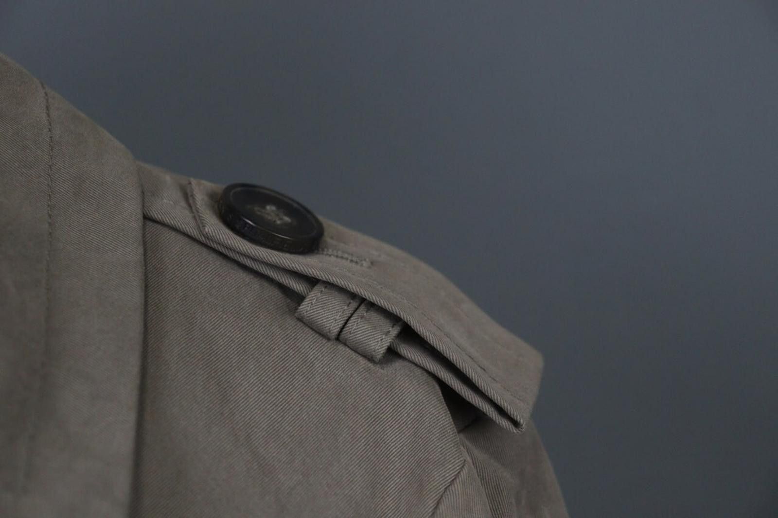 Allsaints All Saints Brown Belted Waist Zip Crop Trench Coat Size 12 Size XL / US 12-14 / IT 48-50 - 12 Thumbnail
