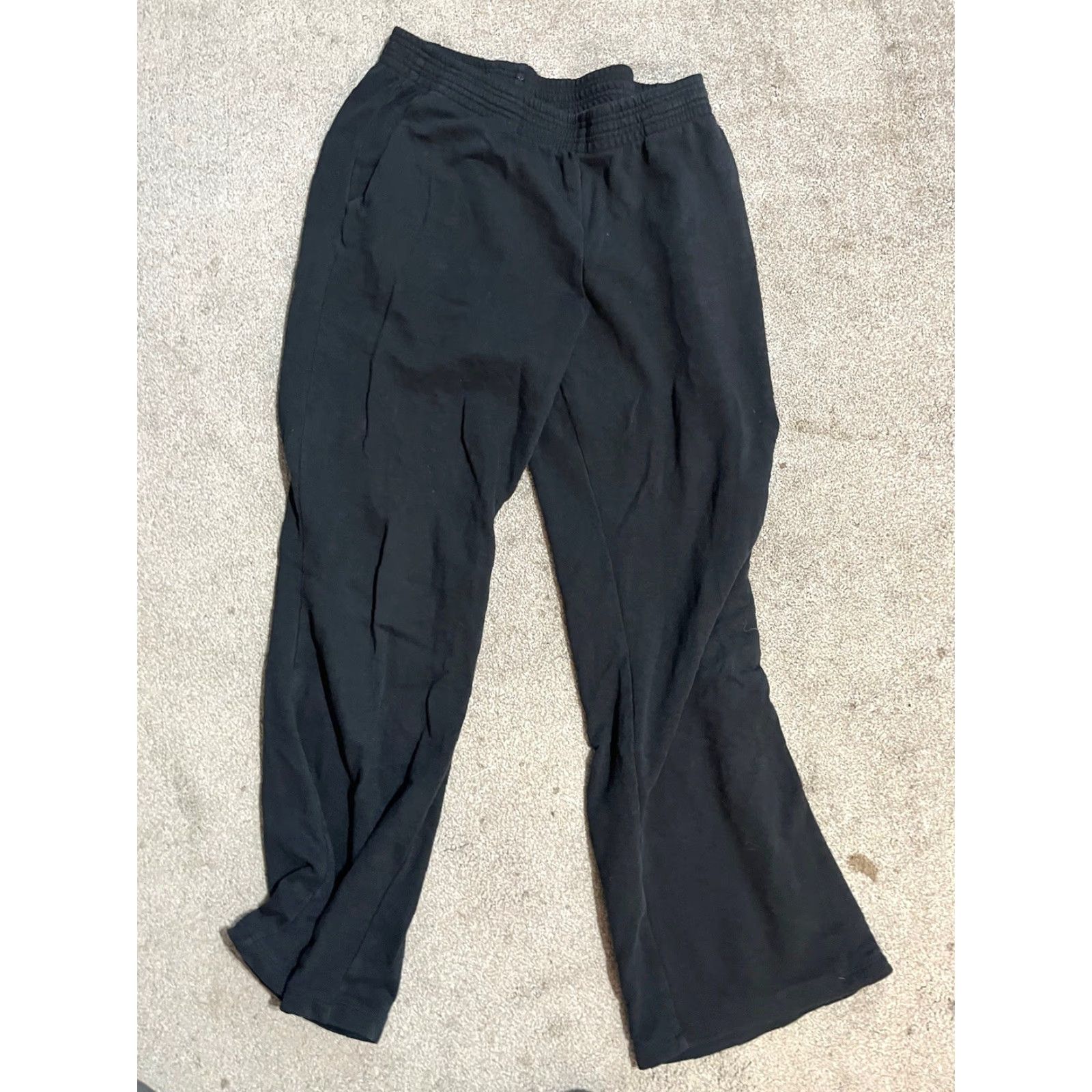H&M H&M Women’s Basic Sweatpants Black Size Medium Sweatpants Women M Black Activewear Pants Size 32" / US 10 / IT 46 - 2 Thumbnail
