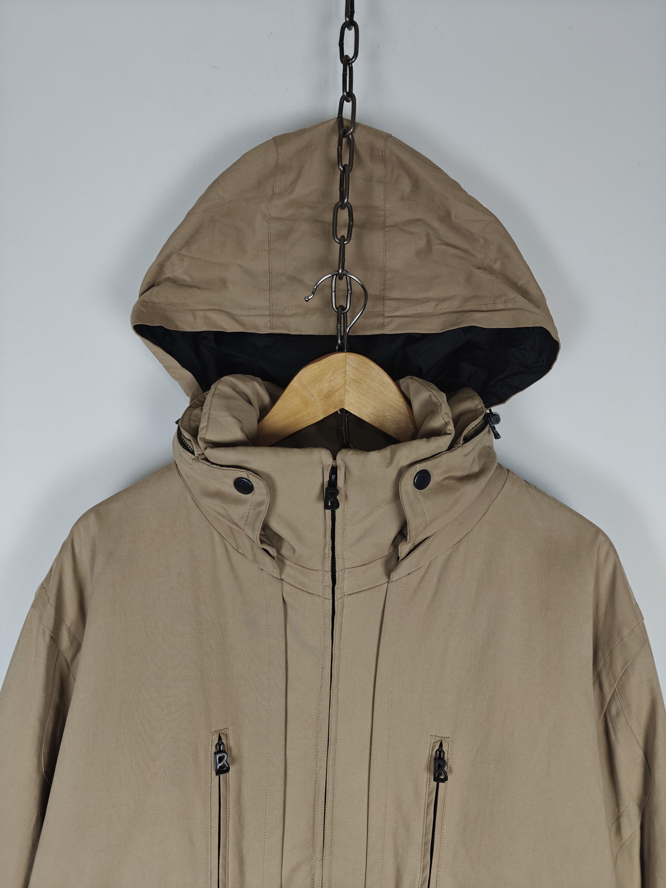 Bogner Bogner Multipocket Jacket Vtg Hooded Sand size US44 Size US L / EU 52-54 / 3 - 2 Thumbnail