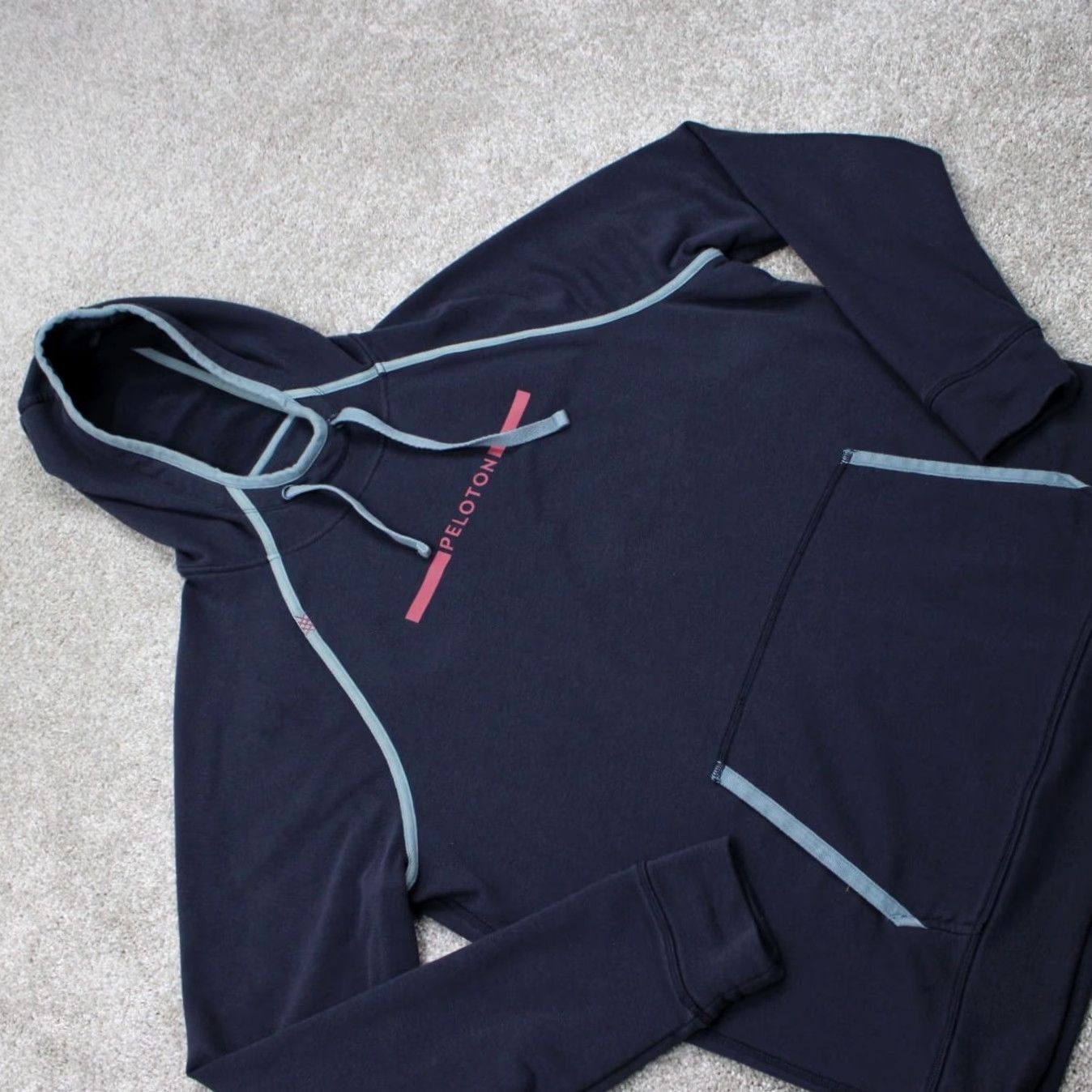 Rhone Rhone x Peloton Hoodie Men XL Blue Athleisure Biking Cycling Spin L/S Sweatshirt Size US XL / EU 56 / 4 - 6 Thumbnail