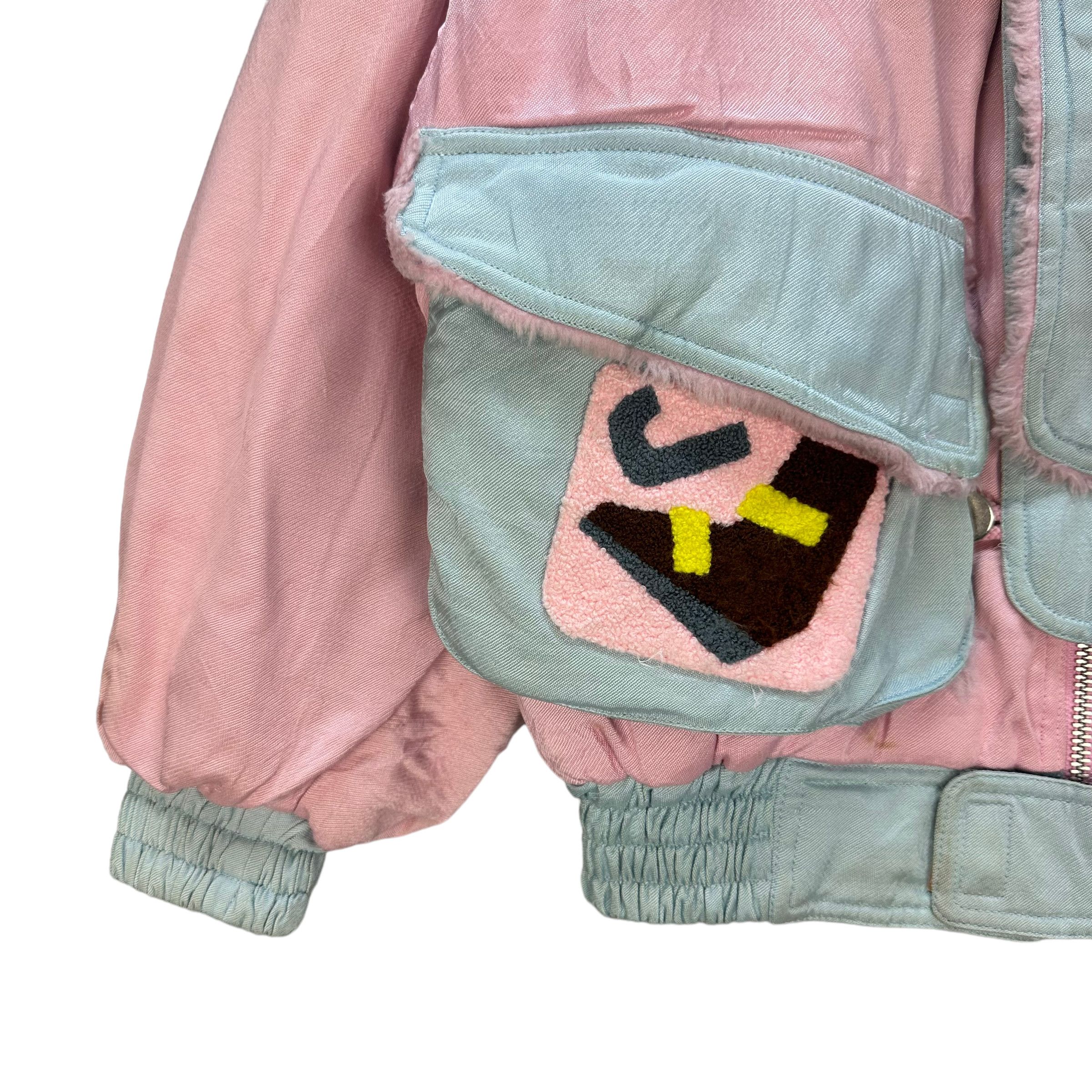 SKI SHOP JIRO PINKY SHERPA JACKET #8212-215