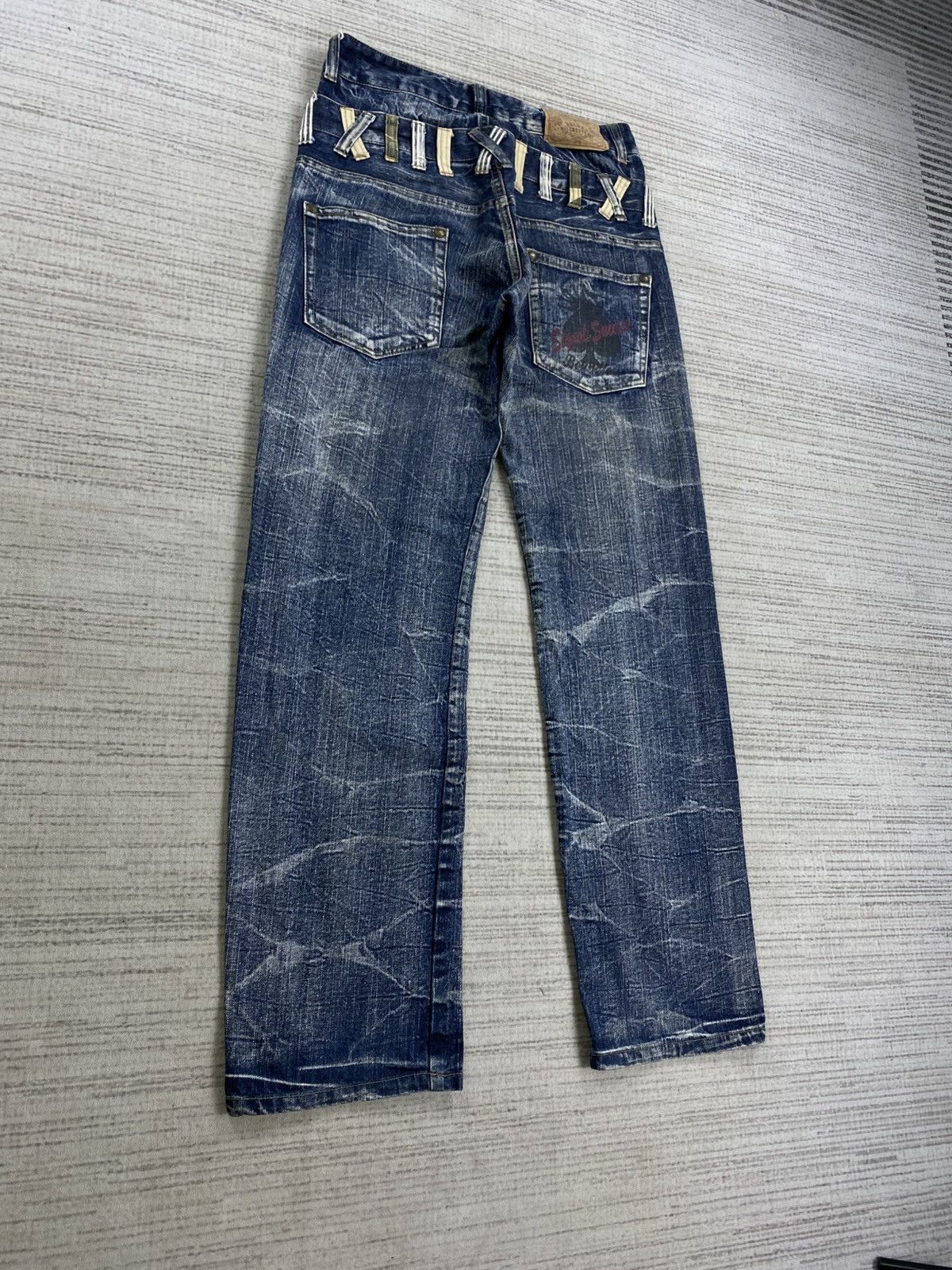 Hysteric Glamour Vintage Hysteric Style Creation Double Waist Denim Pants Size US 32 / EU 48 - 5 Thumbnail