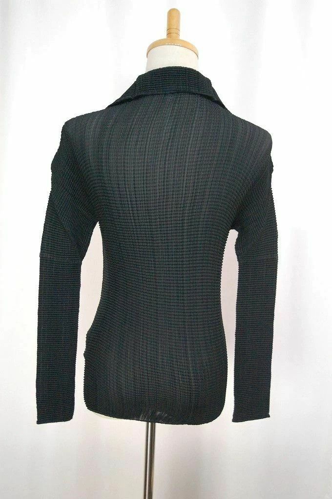 Issey Miyake issey miyake size:2 Stand-up collar, see-through long slee Size XXS / US 00 / IT 34 - 3 Thumbnail