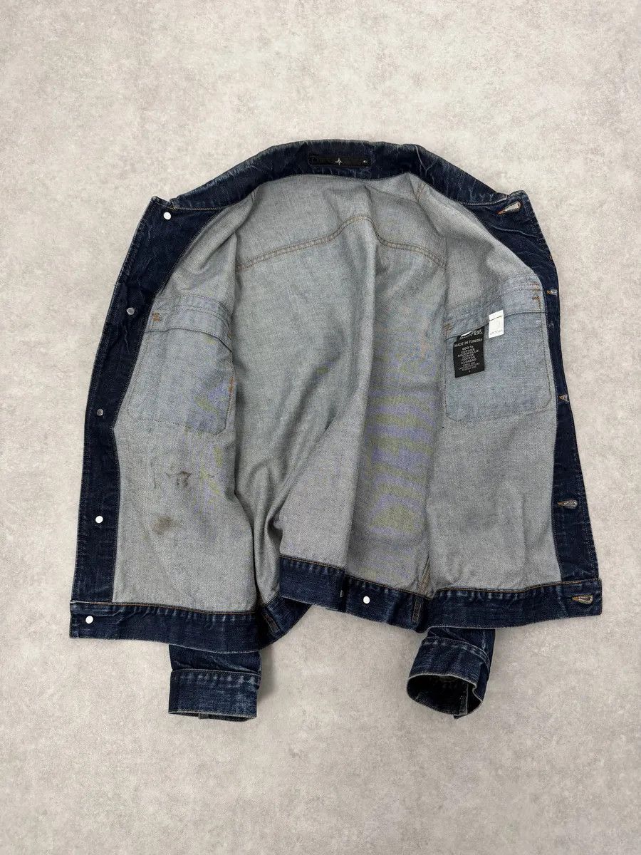 Stone Island 2000s Stone Island Brut Navy Denim Jacket Size US M / EU 48-50 / 2 - 12 Thumbnail
