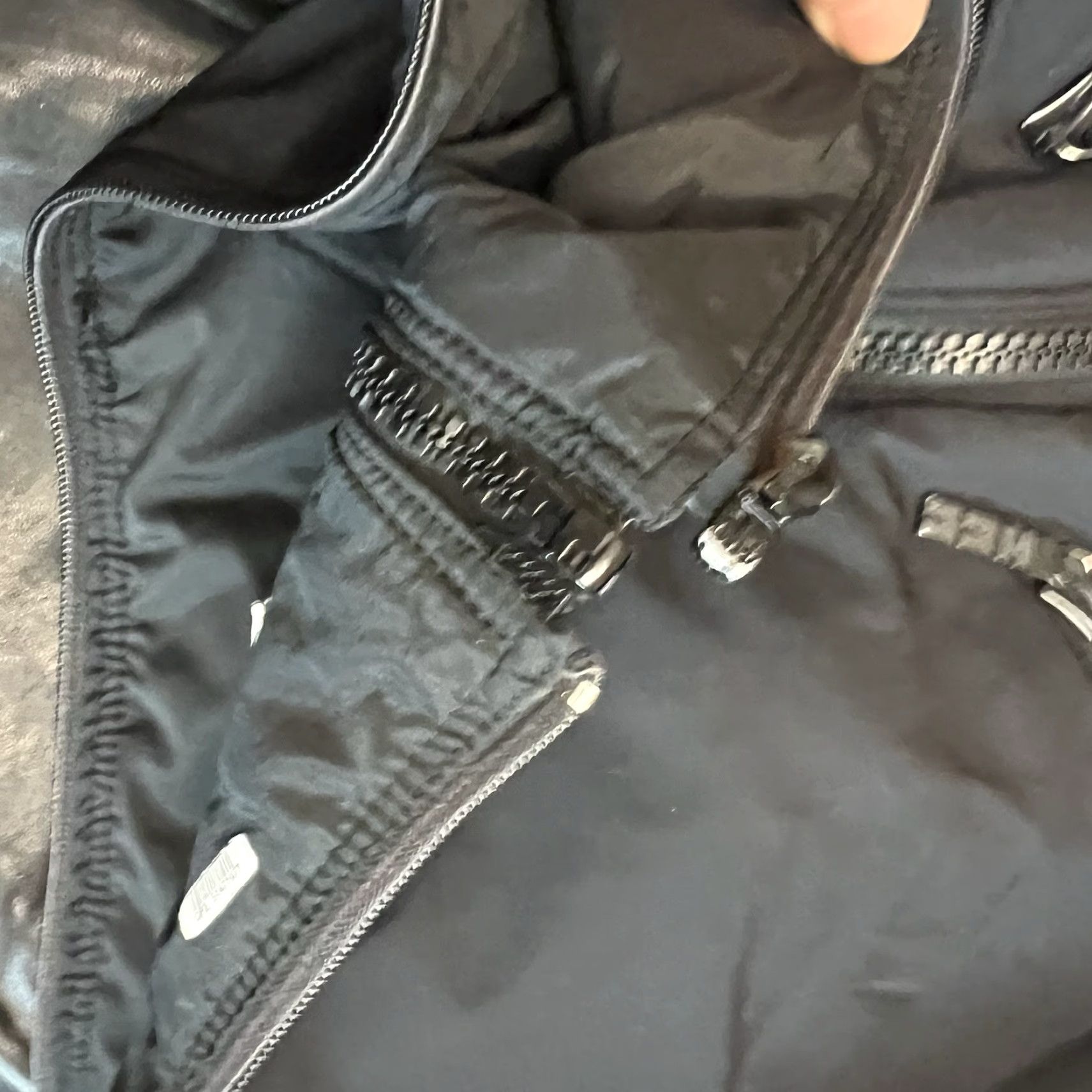 Vintage VINTAGE HCC Henri Charles Colsenet Swiss Ski Jacket Womens M Black Bomber Jacket Short With Full Zip{"payload":""} Size M / US 6-8 / IT 42-44 - 7 Thumbnail