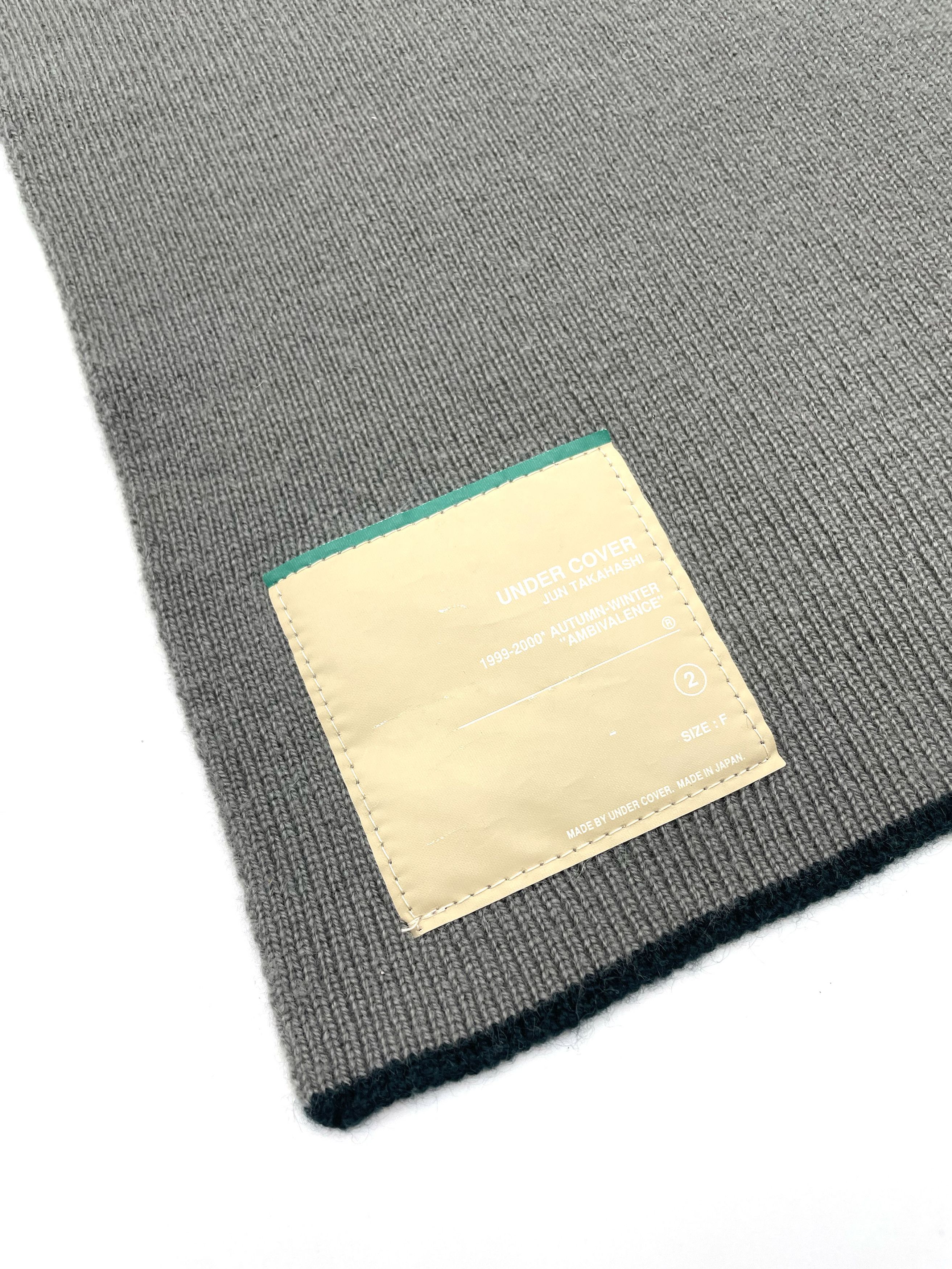 Undercover AW99 Ambivalence Cashmere Scarf Size ONE SIZE - 2 Thumbnail