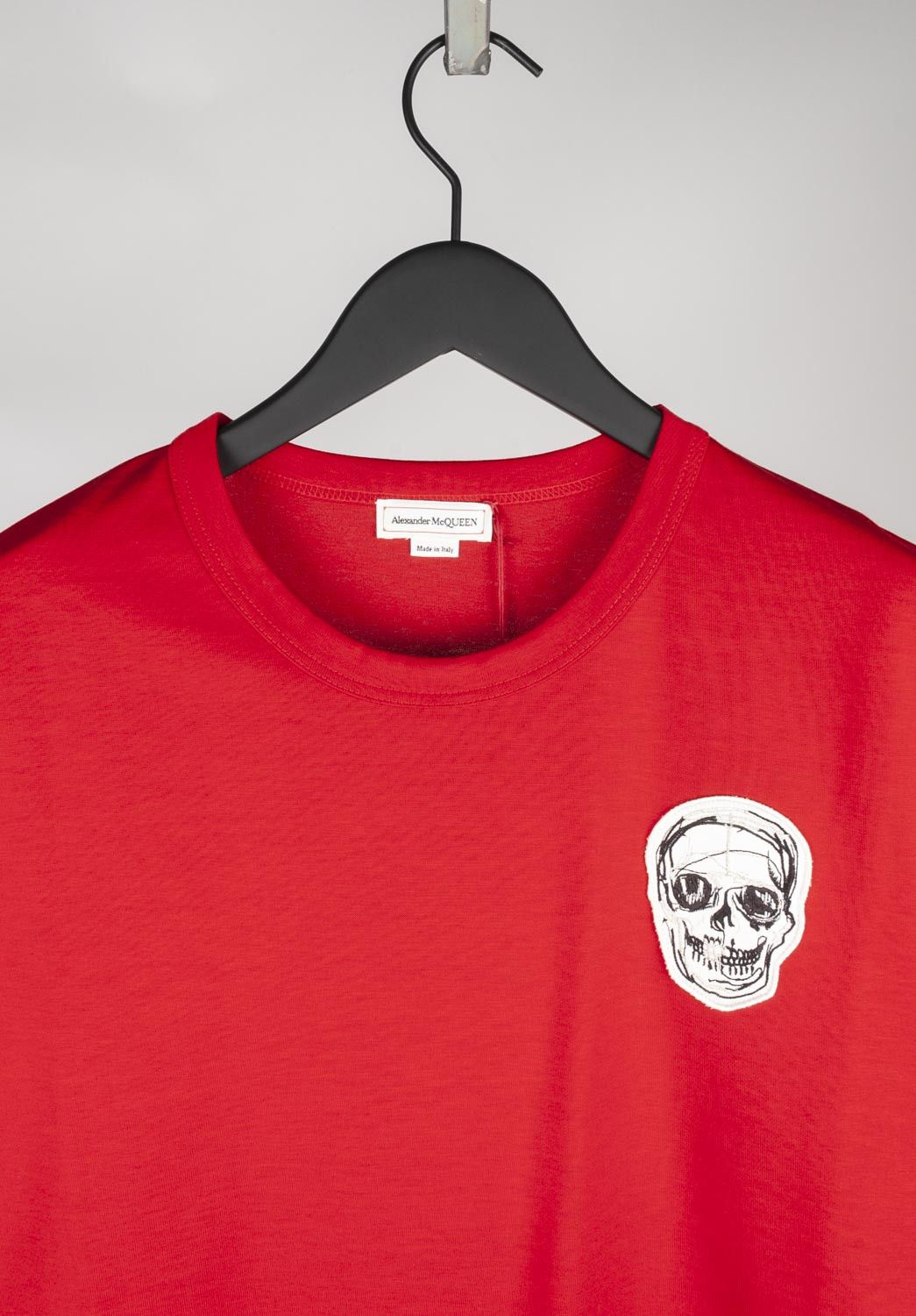 Alexander McQueen Alexander Mcqueen Men Red T-Shirt Size M H4744 Size US M / EU 48-50 / 2 - 2 Thumbnail