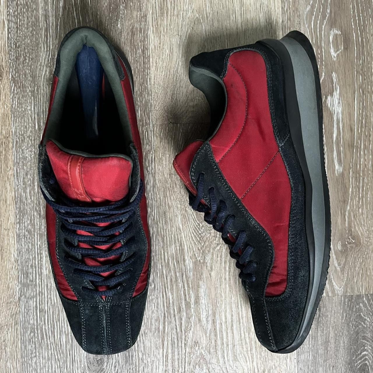 Prada vintage prada nylon & suede trainers Size US 9 / EU 42 - 2 Thumbnail
