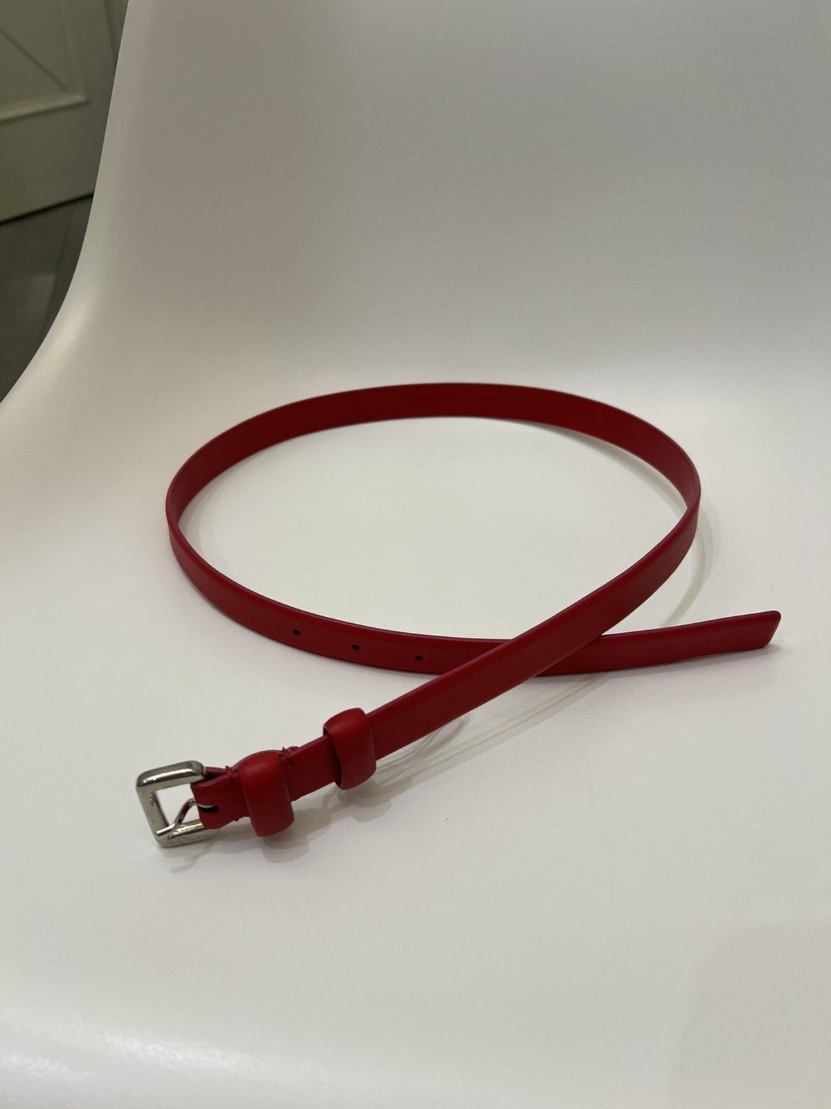Dior Dior Red Leather belt Women’s Size 42 Size ONE SIZE - 2 Thumbnail