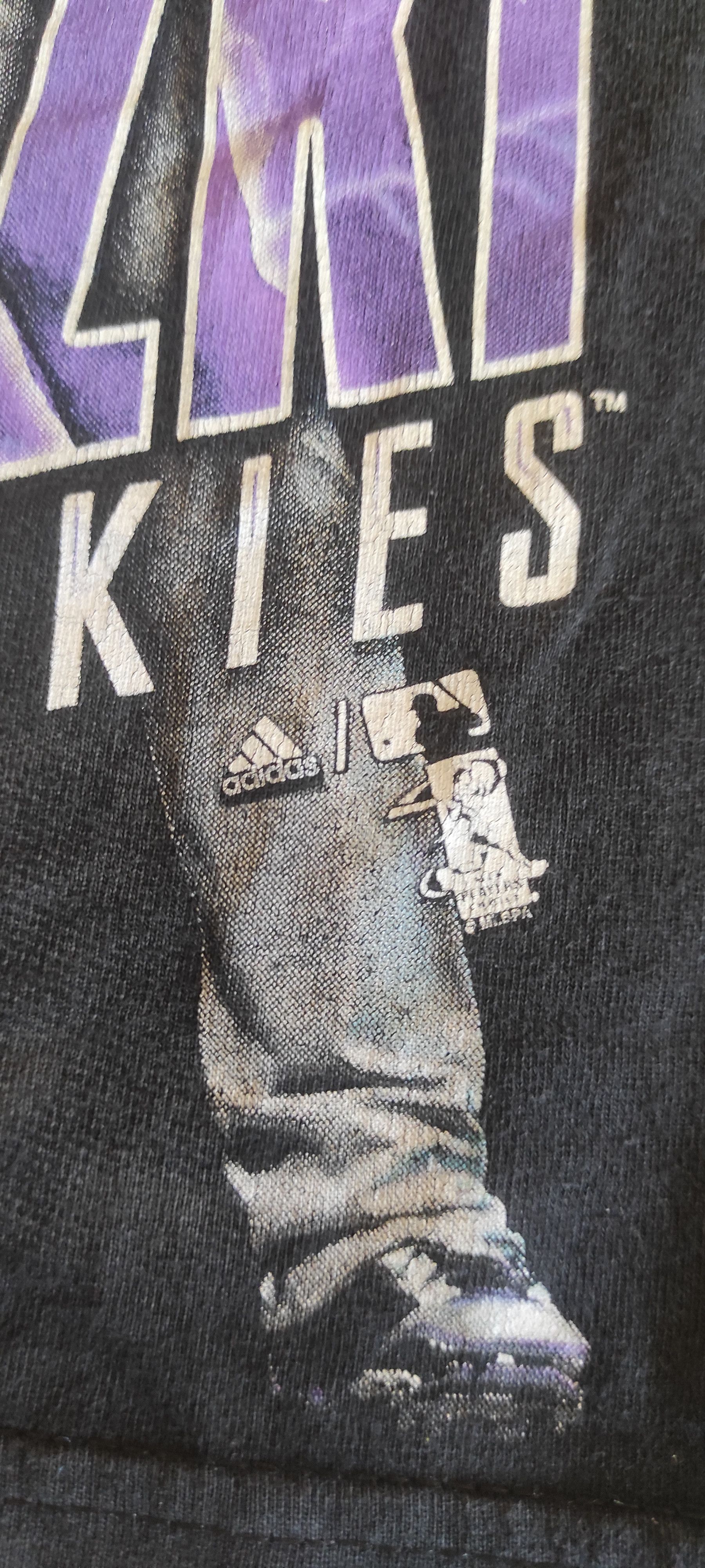 Adidas VTG Adidas Colorodo Rockies 1993 MLB T-shirt Size US S / EU 44-46 / 1 - 19 Thumbnail