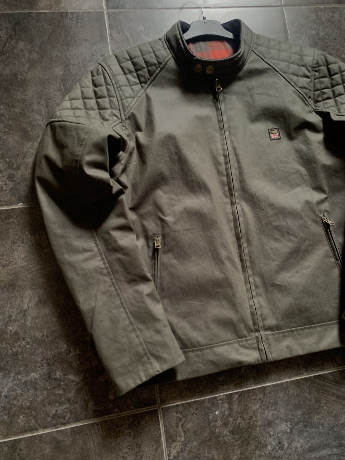 Vintage Triumph Moto Kirk Waxed jacket Size US L / EU 52-54 / 3 - 4 Thumbnail