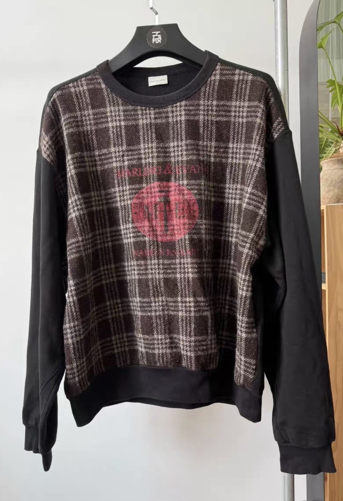 Dries Van Noten DRIES VAN NOTEN Fall/Winter 2017 Runway Wool Hoodie Size US S / EU 44-46 / 1 - 1 Thumbnail