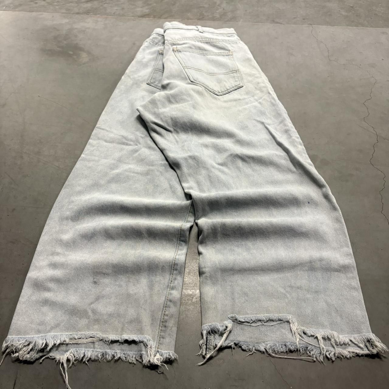 Vintage Crazy Vintage Y2K/2000s Baggy Skater Style Wideleg Relaxed Light Wash Denim Jeans! Size US 36 / EU 52 - 4 Thumbnail