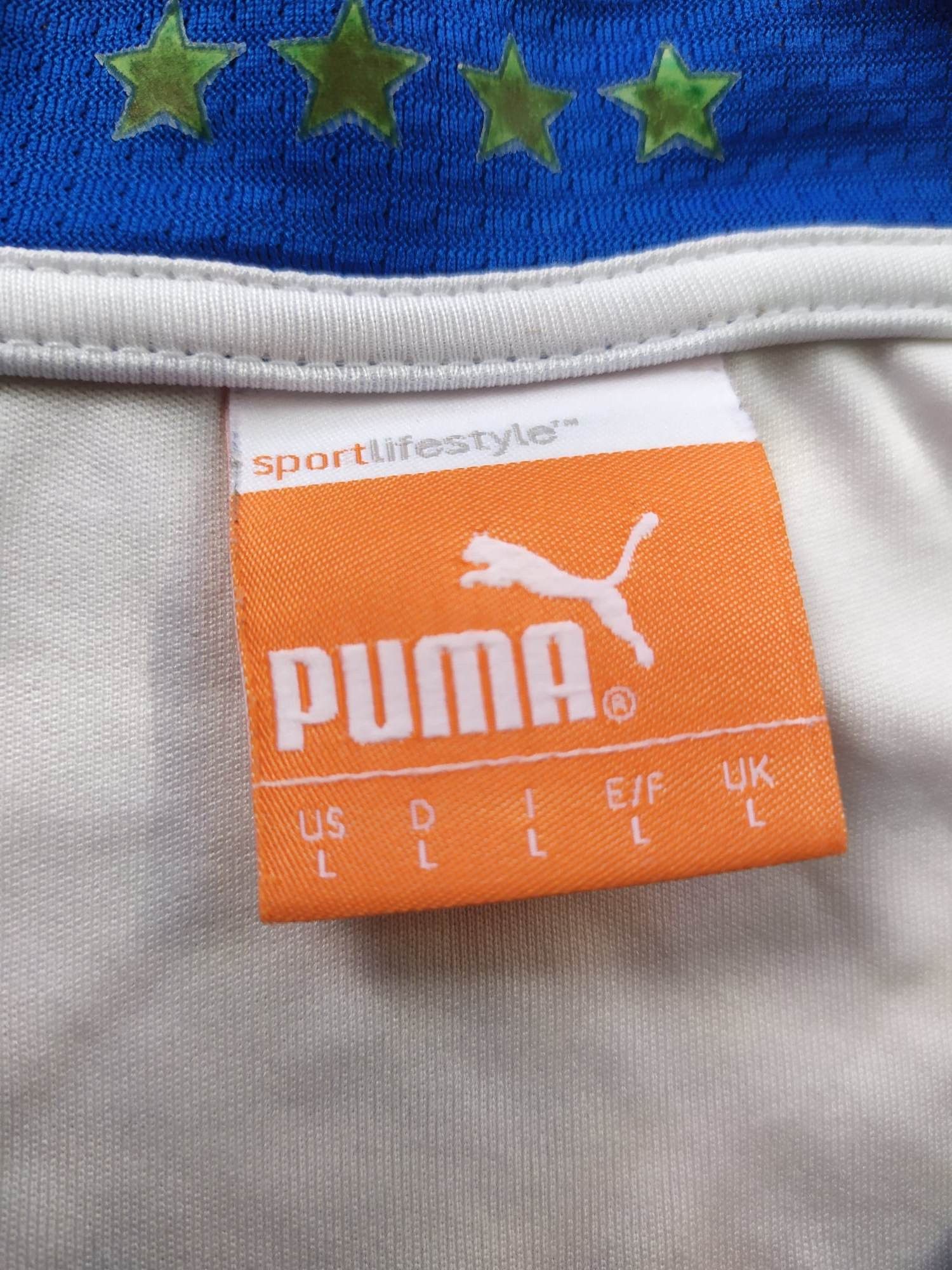 Puma Italy National Team Football Shirt Puma Away Kit Euro 2012 L Size US L / EU 52-54 / 3 - 6 Thumbnail