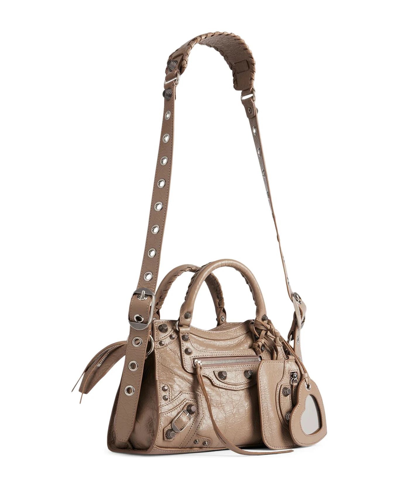 Balenciaga o1bcso1str1124 Size: OS / Neo Cagole XS Handbag in Brown Size ONE SIZE - 2 Thumbnail