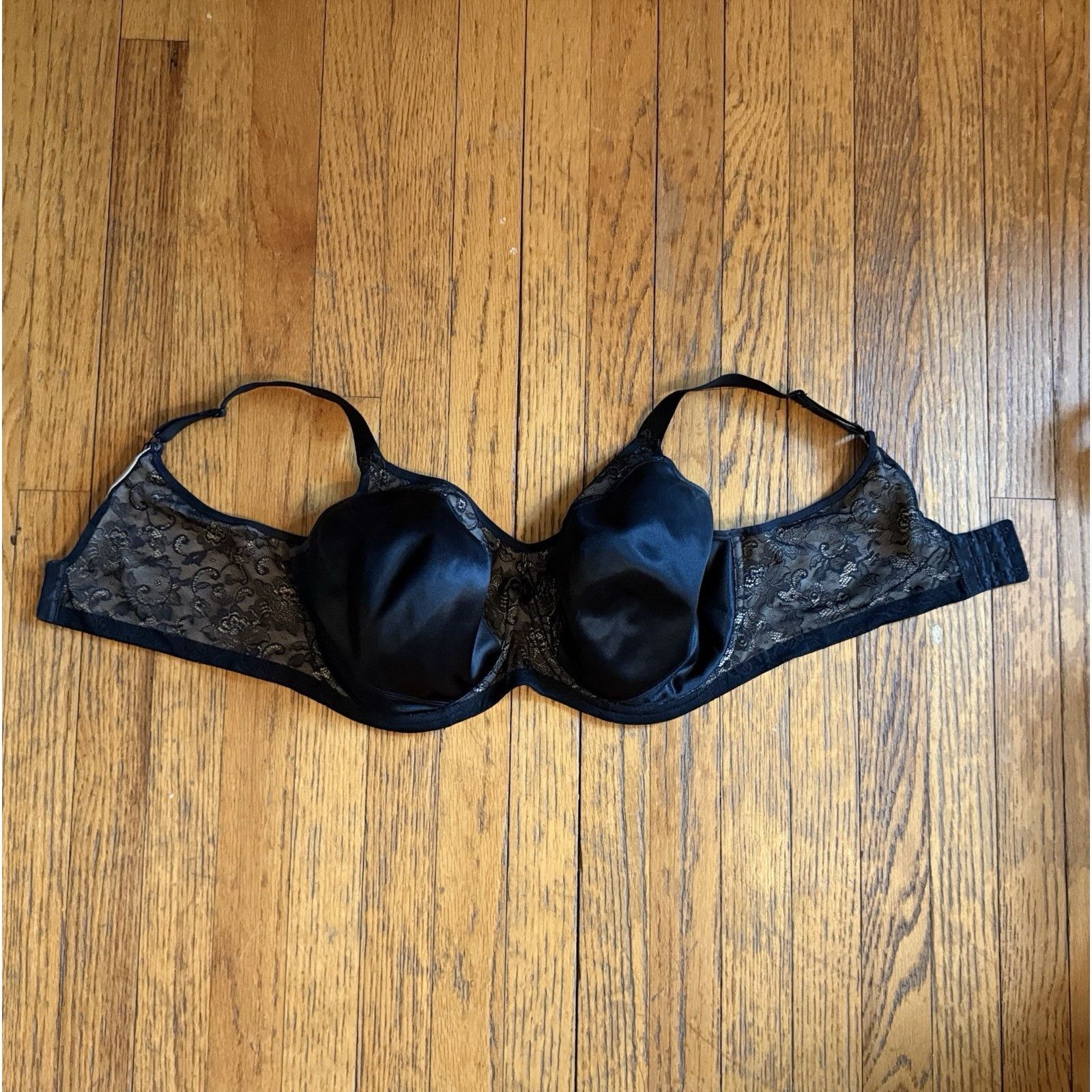 Other Goddess Bra GD6750 Yvette Back Smoothing black size 40H EUC Size ONE SIZE - 5 Thumbnail