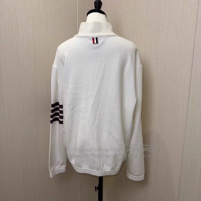Thom Browne Thom Browne White Shirt Size US XL / EU 56 / 4 - 2 Thumbnail