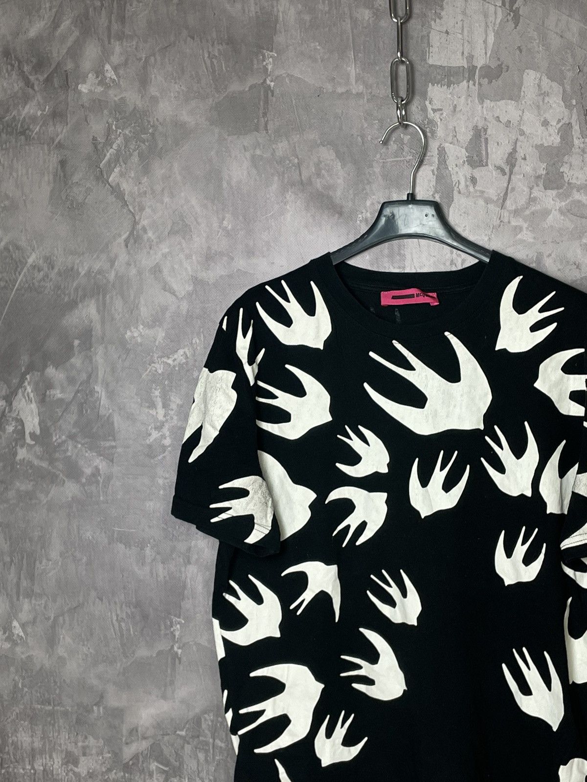 Alexander McQueen × MCQ × Vintage Alexander McQueen Overlogo Multilogo Y2K rare T-Shirt Size M / US 6-8 / IT 42-44 - 3 Thumbnail