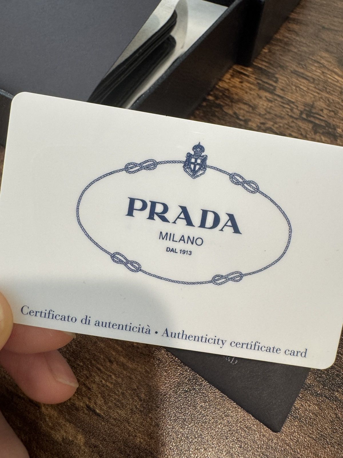 Prada prada vitello move leather 1ml225 bifold wallet black Size ONE SIZE - 12 Thumbnail