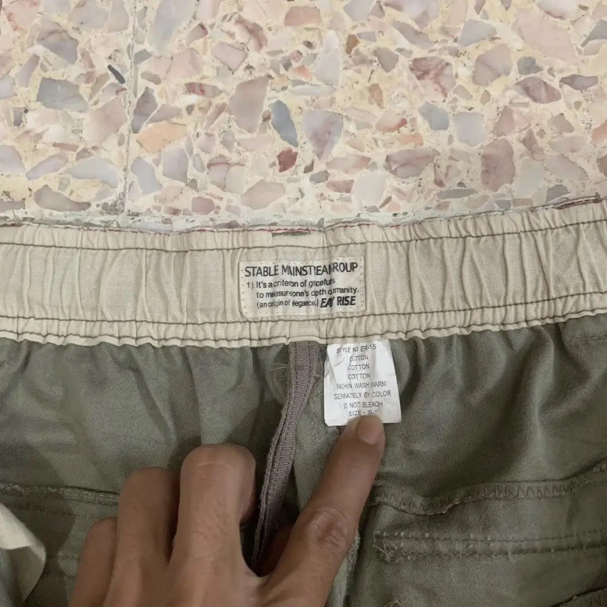 Japanese Brand Japanese Multipocket Spring Waist Big Pocket Trousers Cargo Size US 34 / EU 50 - 6 Thumbnail