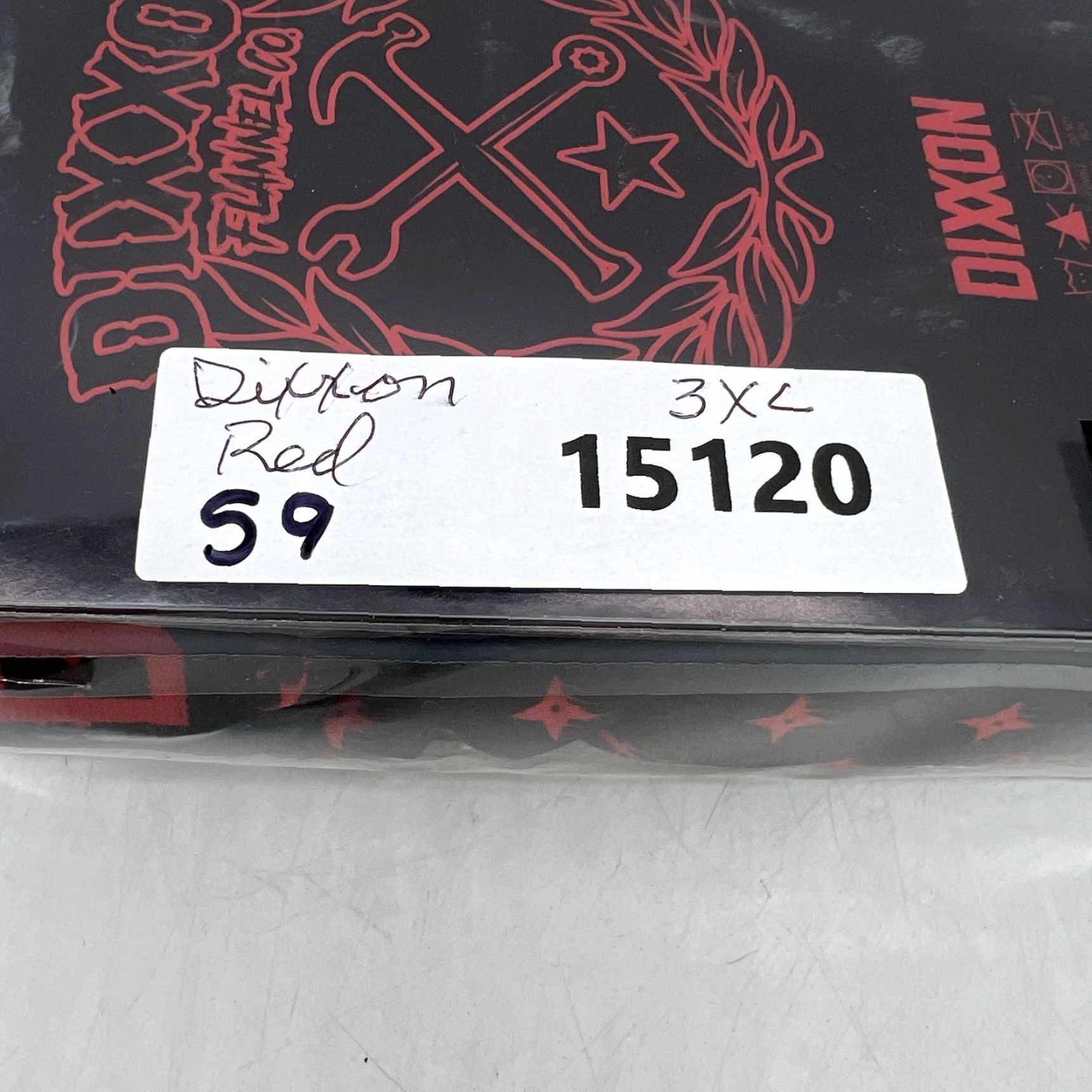 Vintage Dixxon Men’s Premium Boxer Briefs 2 Pack Red Black 3XL Underwear New Sealed Size 48R - 4 Thumbnail