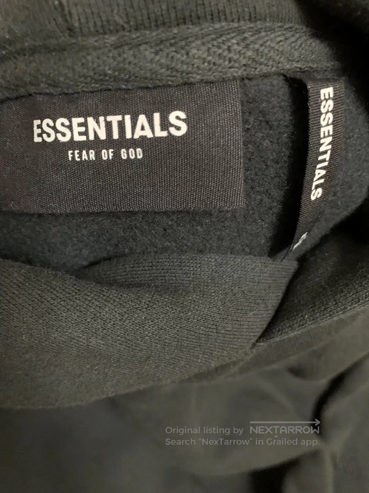 Essentials essentials fear of god black hoodie. Size US XL / EU 56 / 4 - 2 Thumbnail
