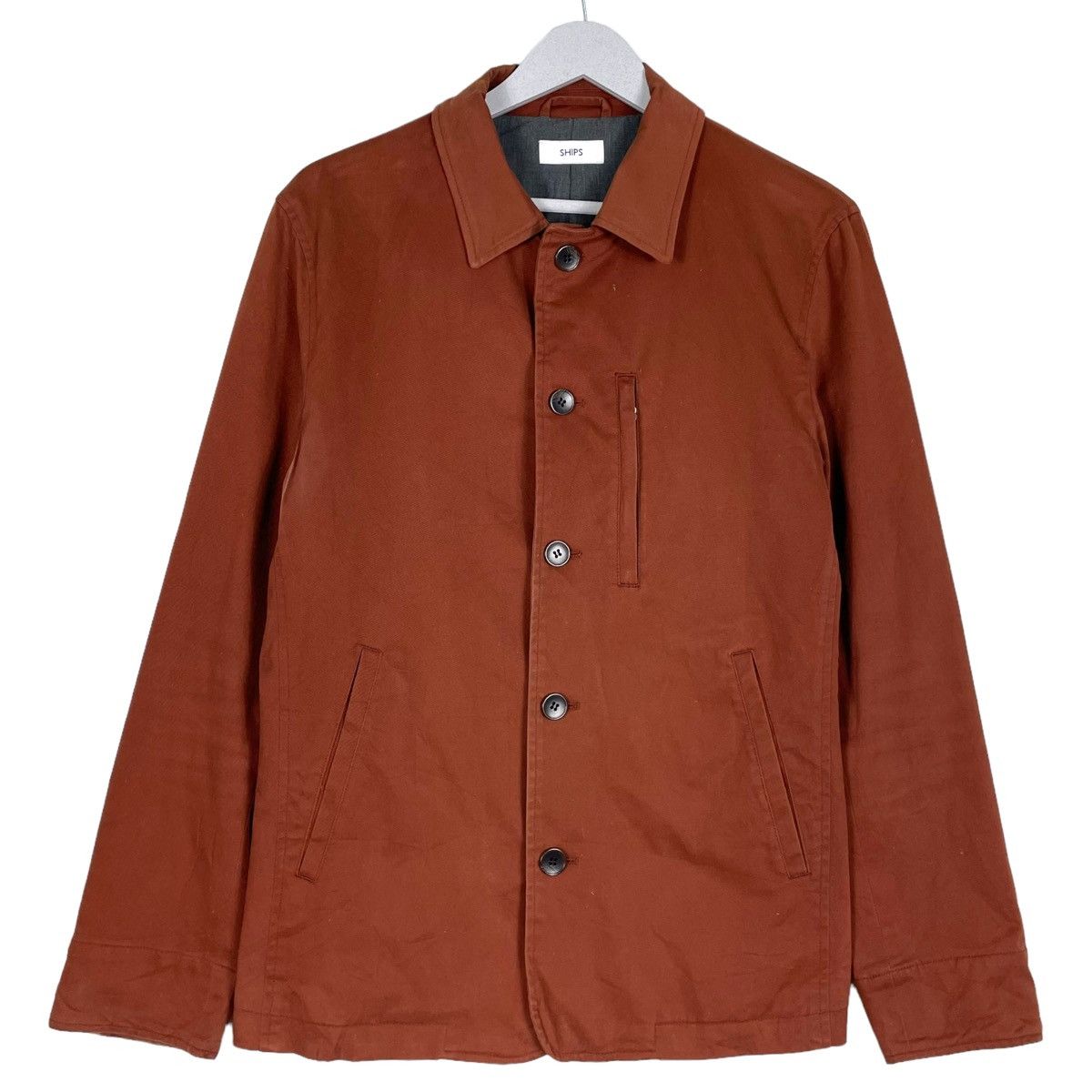 Japanese Brand × SHIPS × The Workers Club 💥SHIPS JAPAN BUTTON WORKER CHORE JACKET Size US M / EU 48-50 / 2 - 1 Thumbnail
