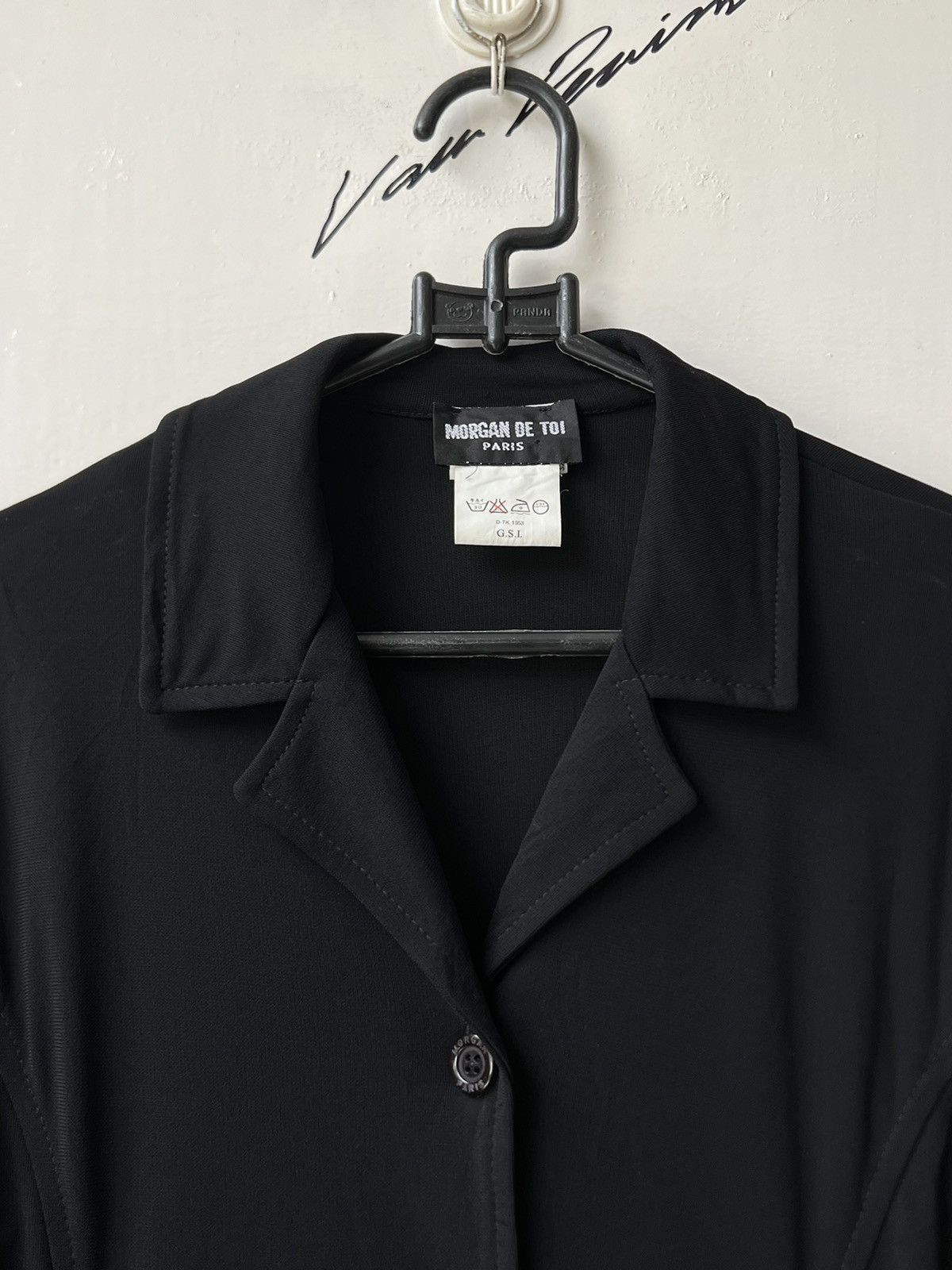 Morgan De Toi MORGAN DE TOI Black Blazers Size 40L - 12 Thumbnail