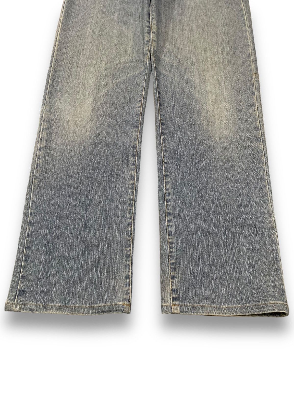 Vintage Vintage Japanese The Scotch House Blue Washed Loose Jeans Size US 31 - 7 Thumbnail