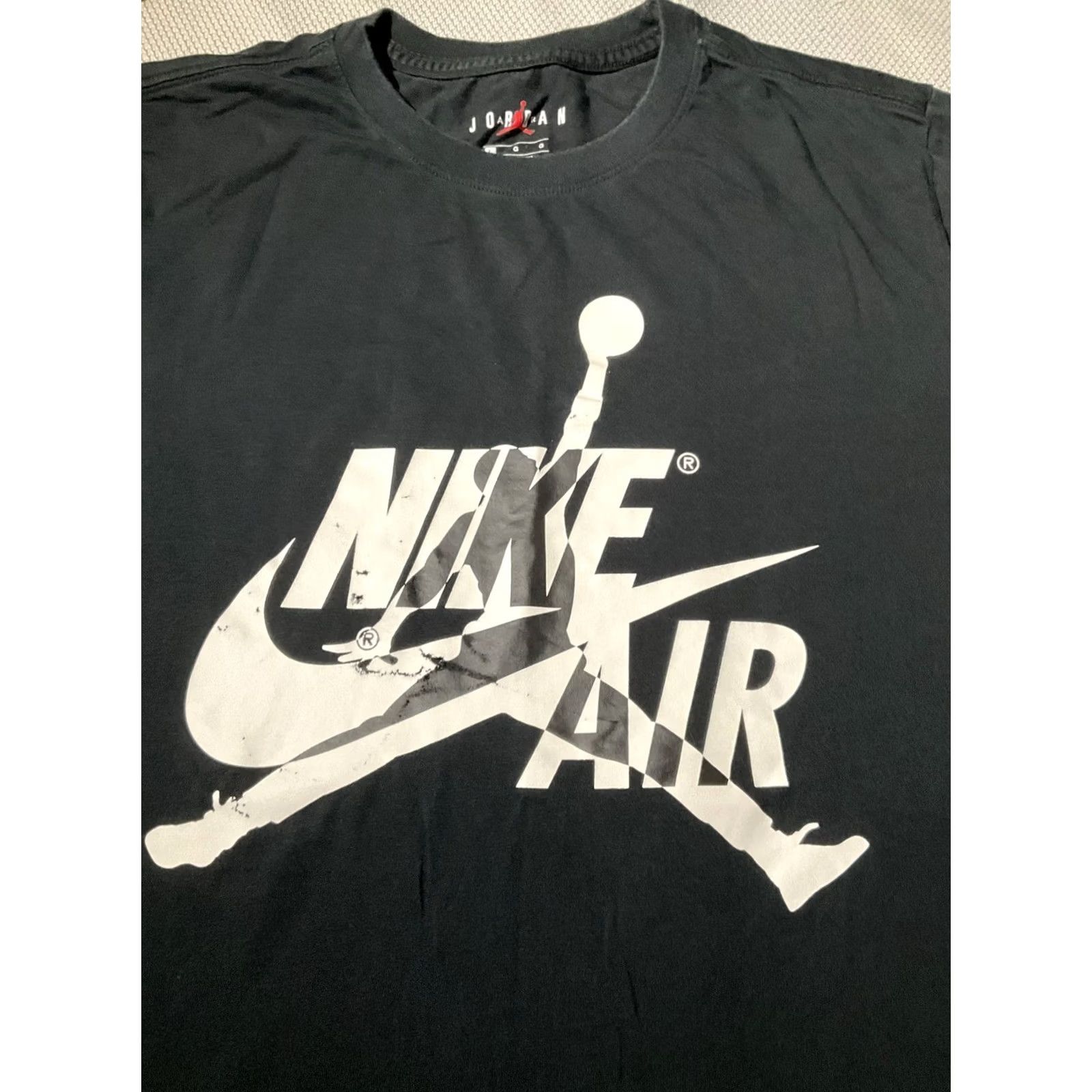 Jordan Brand Nike Air Jordan Shirt Mens Large Black Jumpman Logo Casual Swoosh Graphic Tee Size US L / EU 52-54 / 3 - 2 Thumbnail