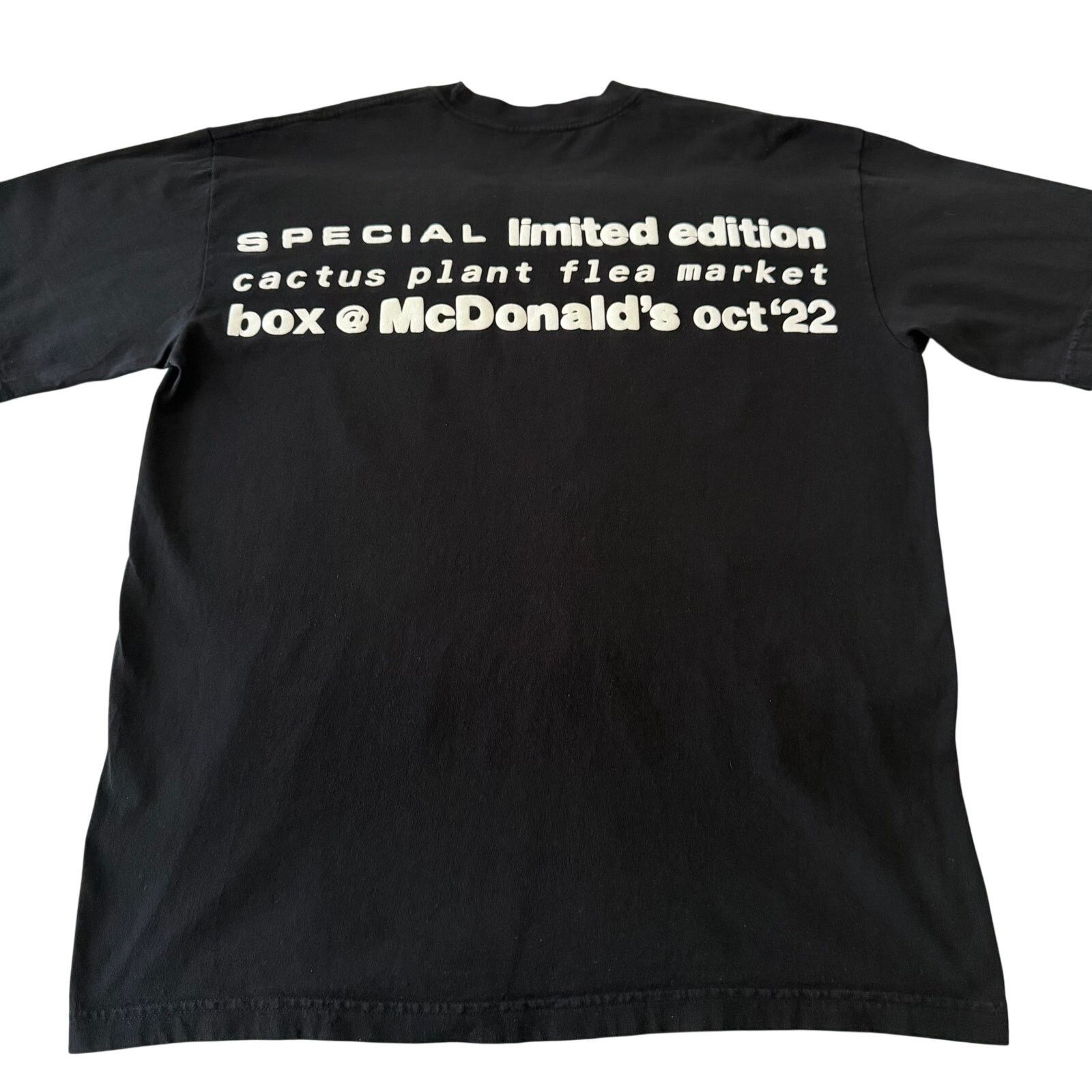 Cactus Plant Flea Market CPFM x McDonald's Cactus Buddy & Friends Tee Black Size L Size US L / EU 52-54 / 3 - 7 Thumbnail