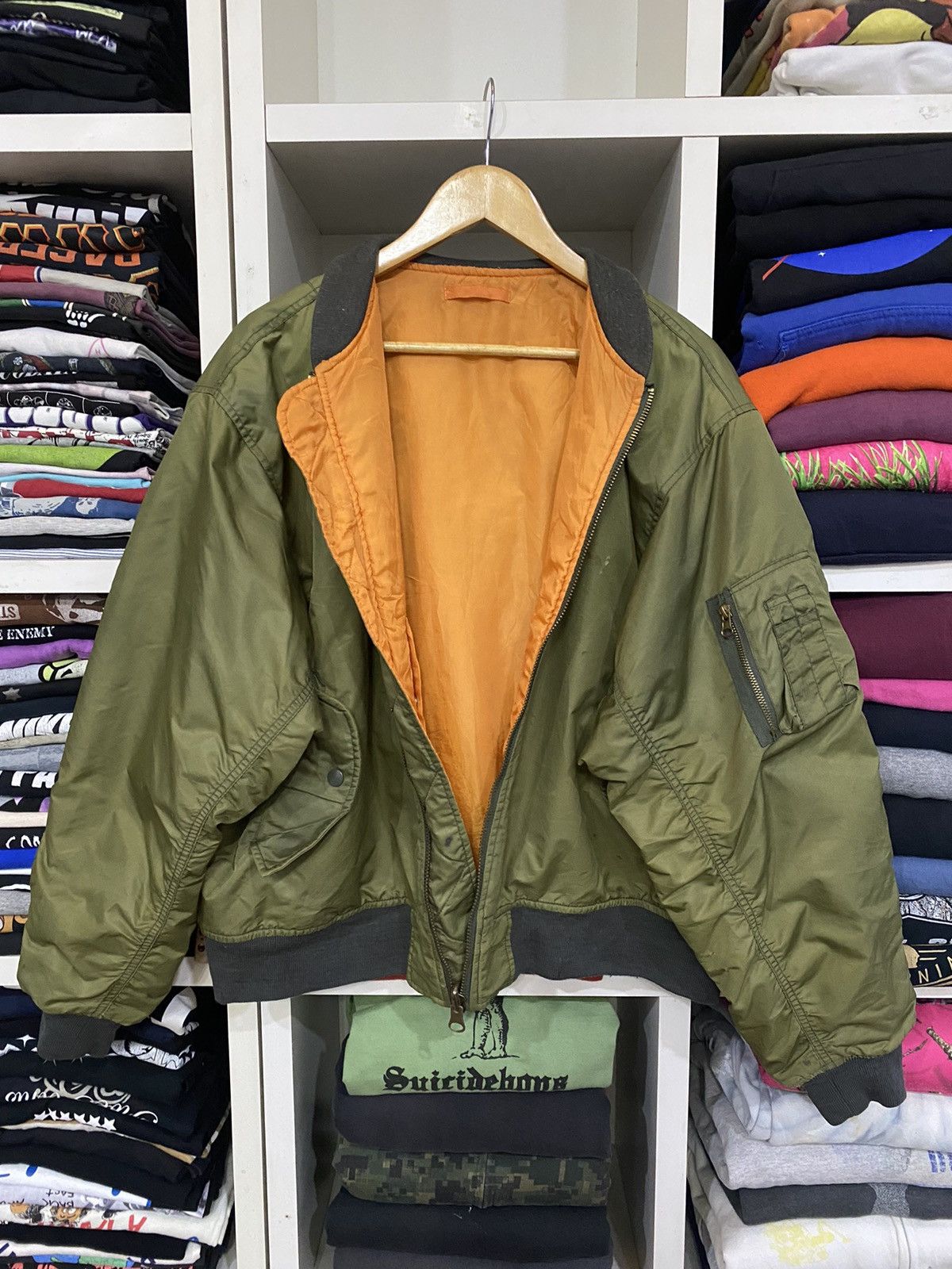 Vintage Vintage Bomber Jacket Size US L / EU 52-54 / 3 - 10 Thumbnail